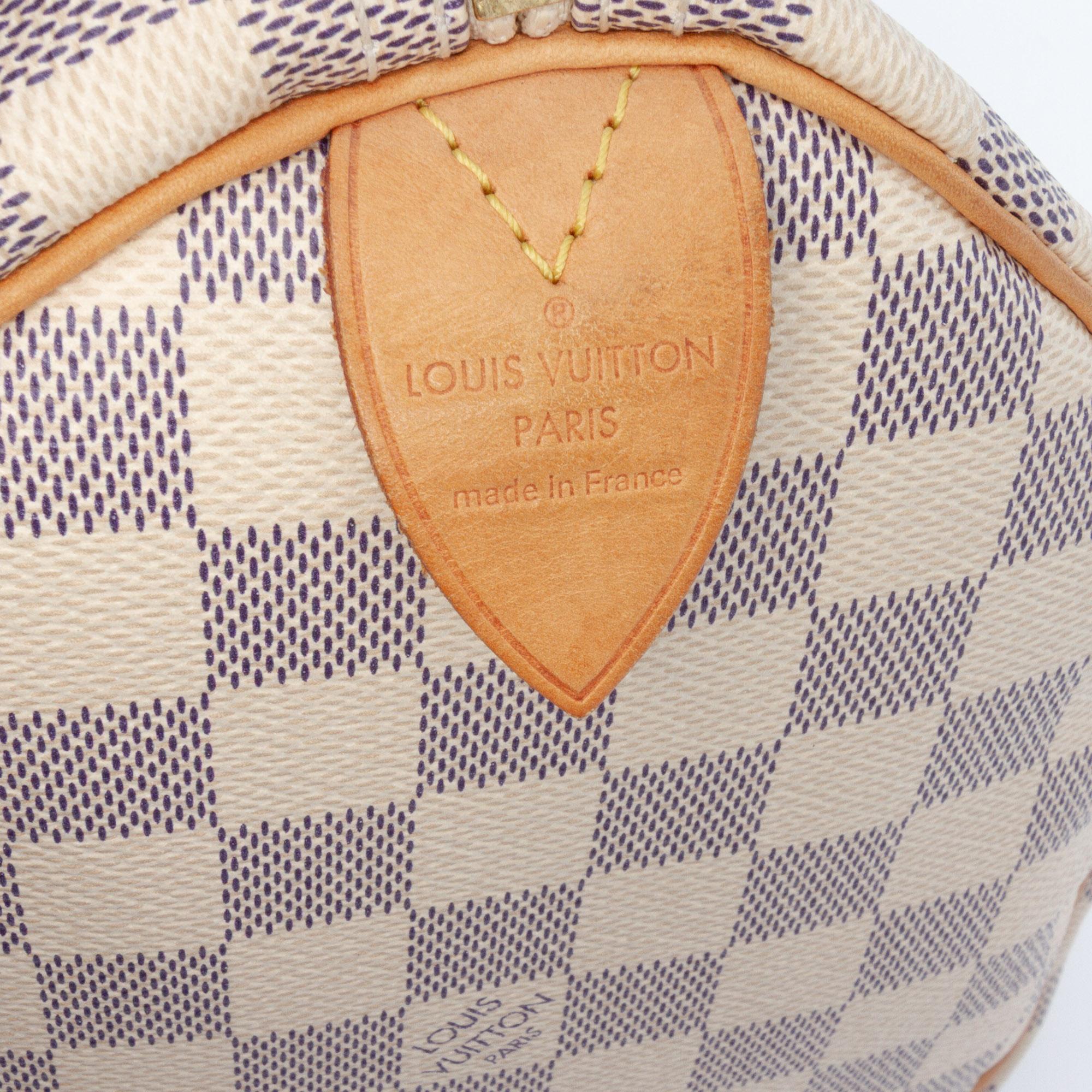 Louis Vuitton Damier Azur Speedy 30