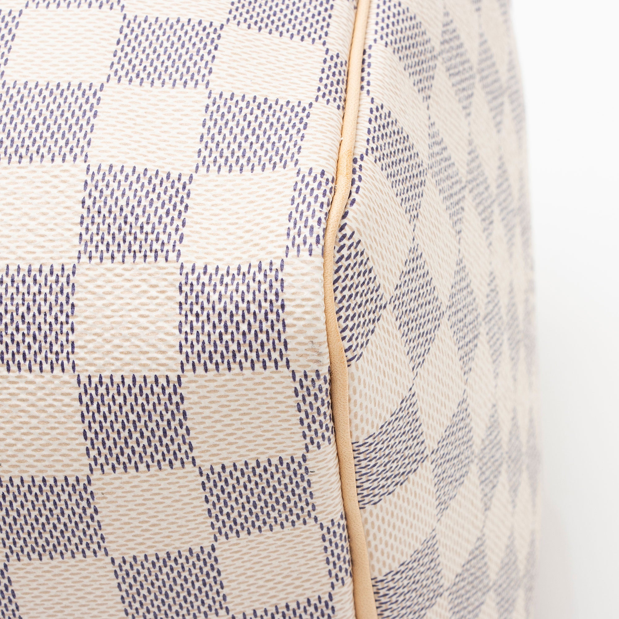 Louis Vuitton Damier Azur Speedy 35 Satchel (SHF-25zlLp)