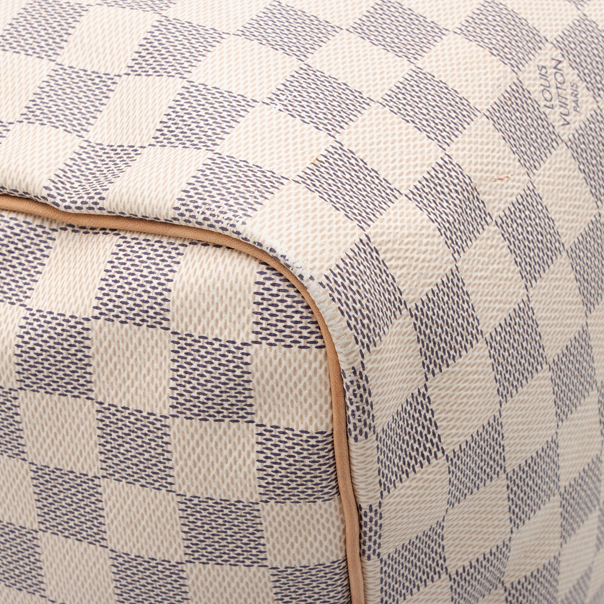 Louis Vuitton Damier Azur Speedy 35 Satchel (SHF-P9u9Py)