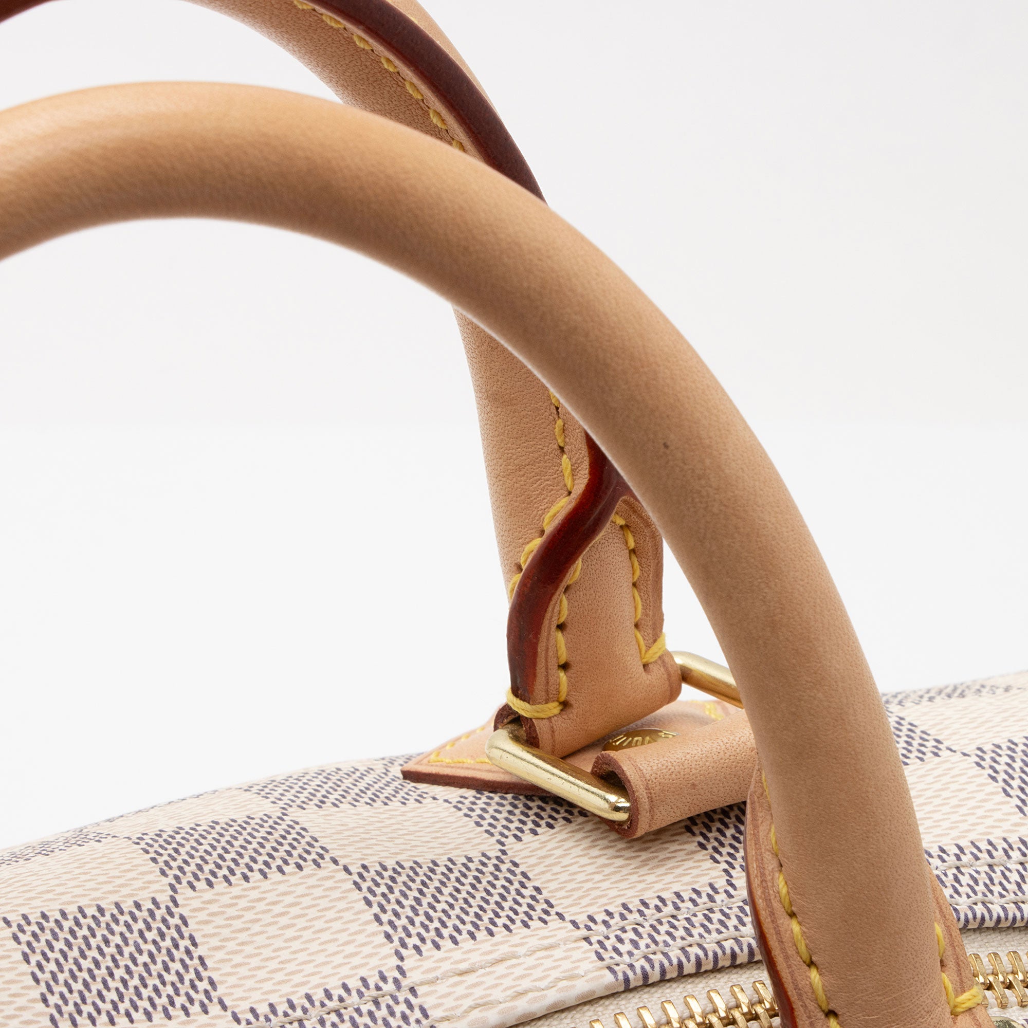 Louis Vuitton Damier Azur Speedy 35 Satchel (SHF-P9u9Py)