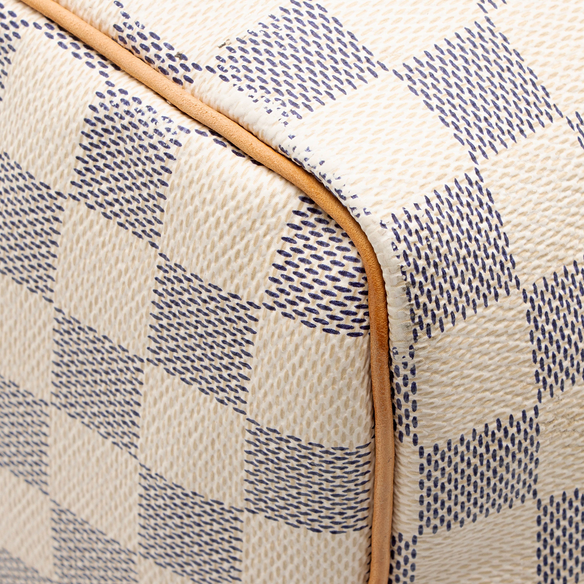 Louis Vuitton Damier Azur Speedy 35 Satchel