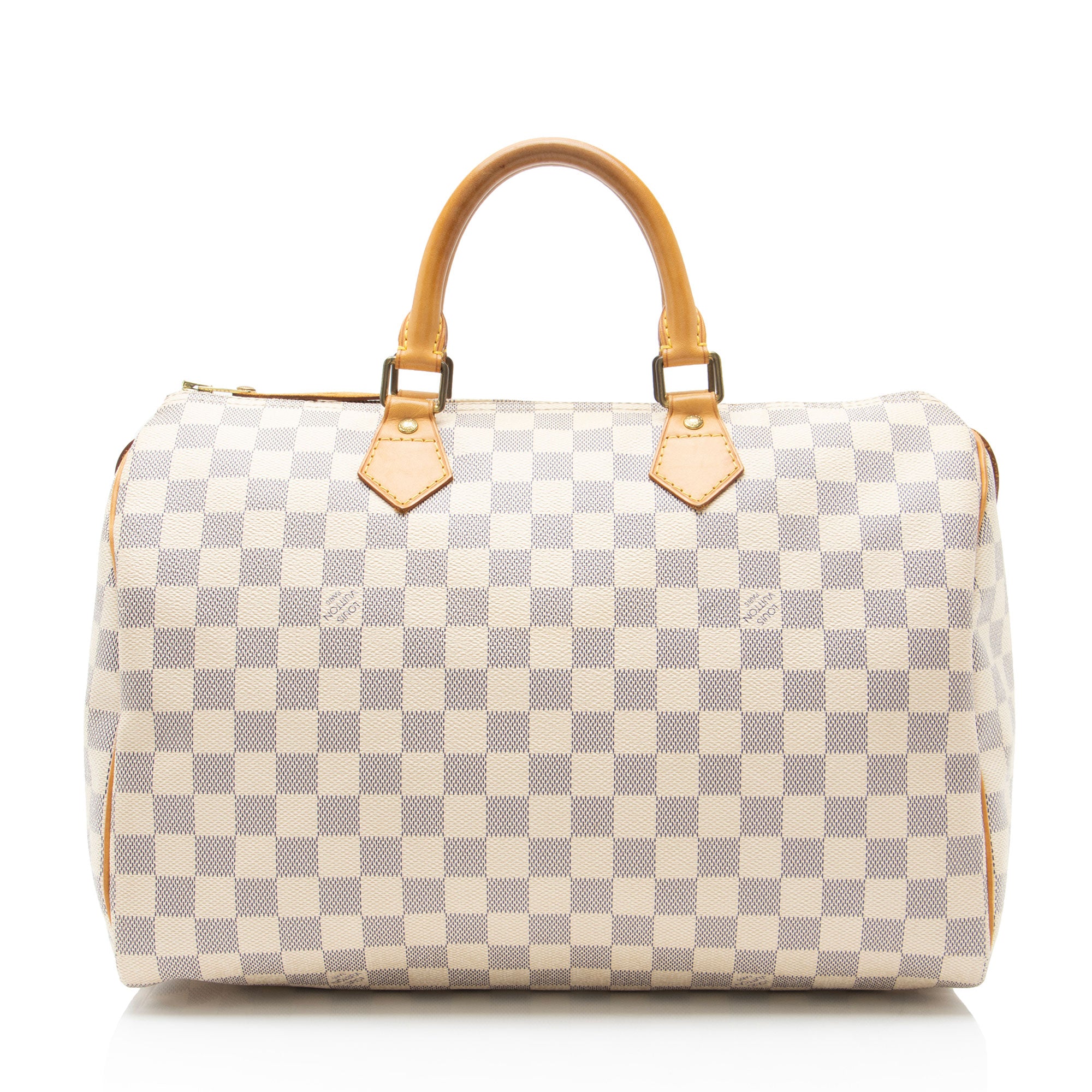 Louis Vuitton Damier Azur Speedy 35 Satchel