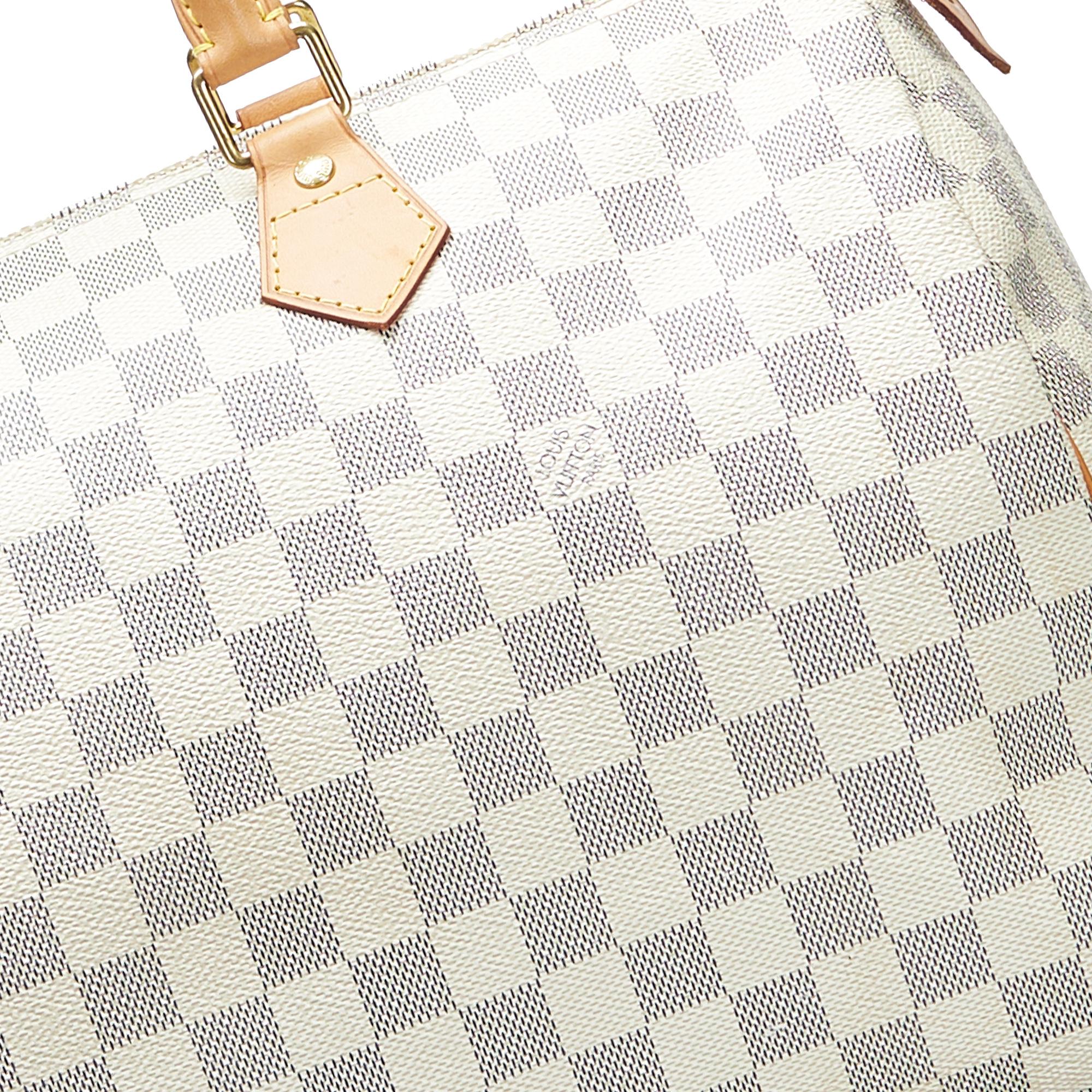 Louis Vuitton Damier Azur Speedy 35 (SHG-tygh9g)