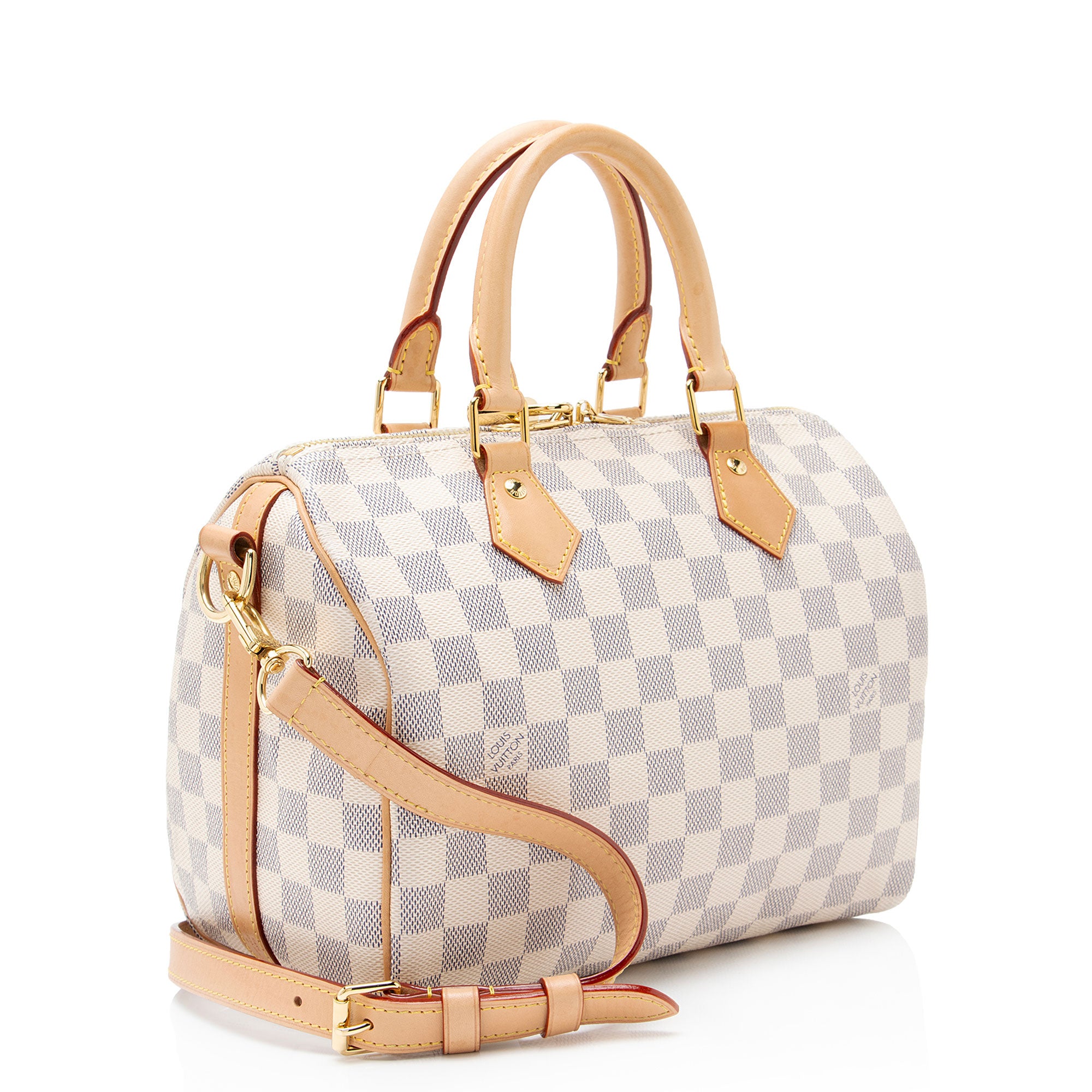 Louis Vuitton Damier Azur Speedy Bandouliere 25 Satchel