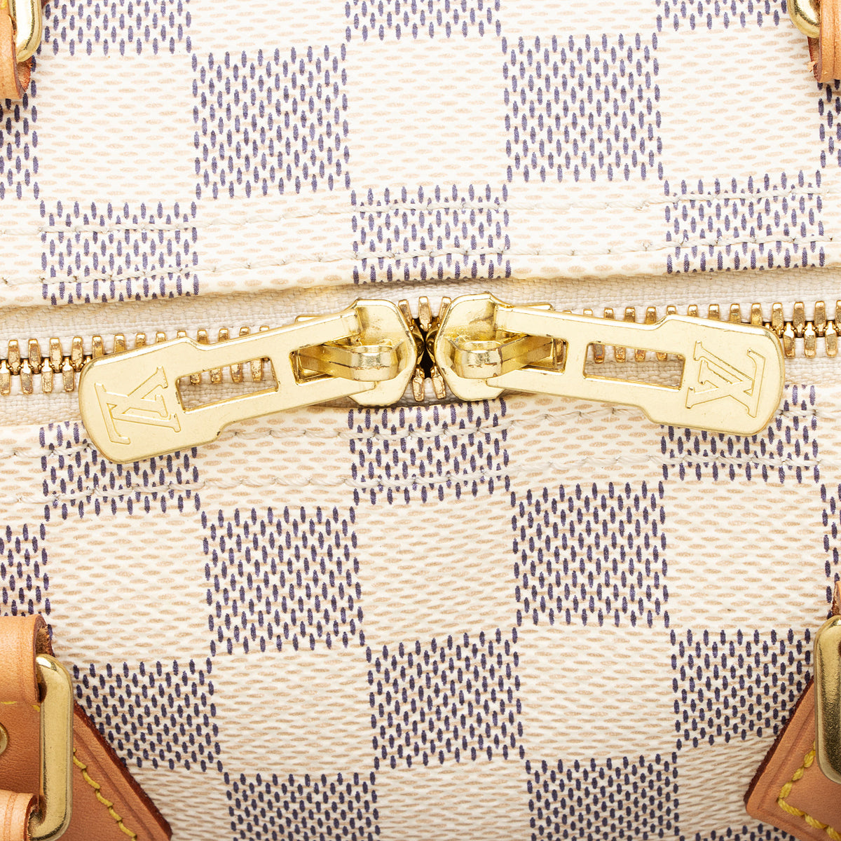 Louis Vuitton Damier Azur Speedy Bandouliere 25 Satchel