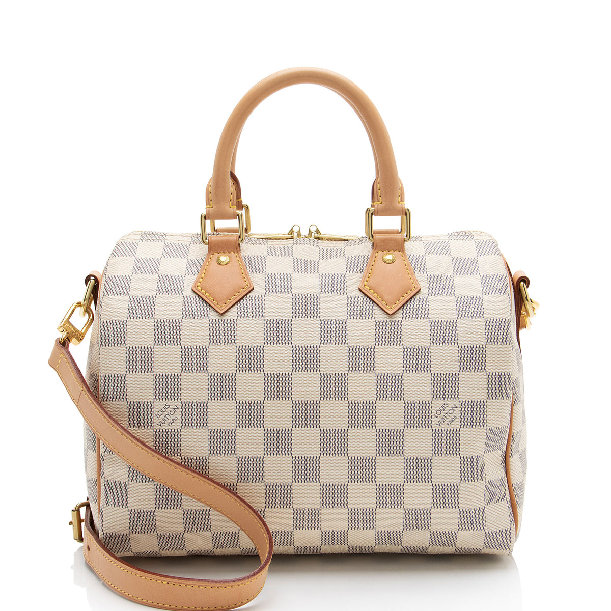 Louis Vuitton Damier Azur Speedy Bandouliere 25 Satchel