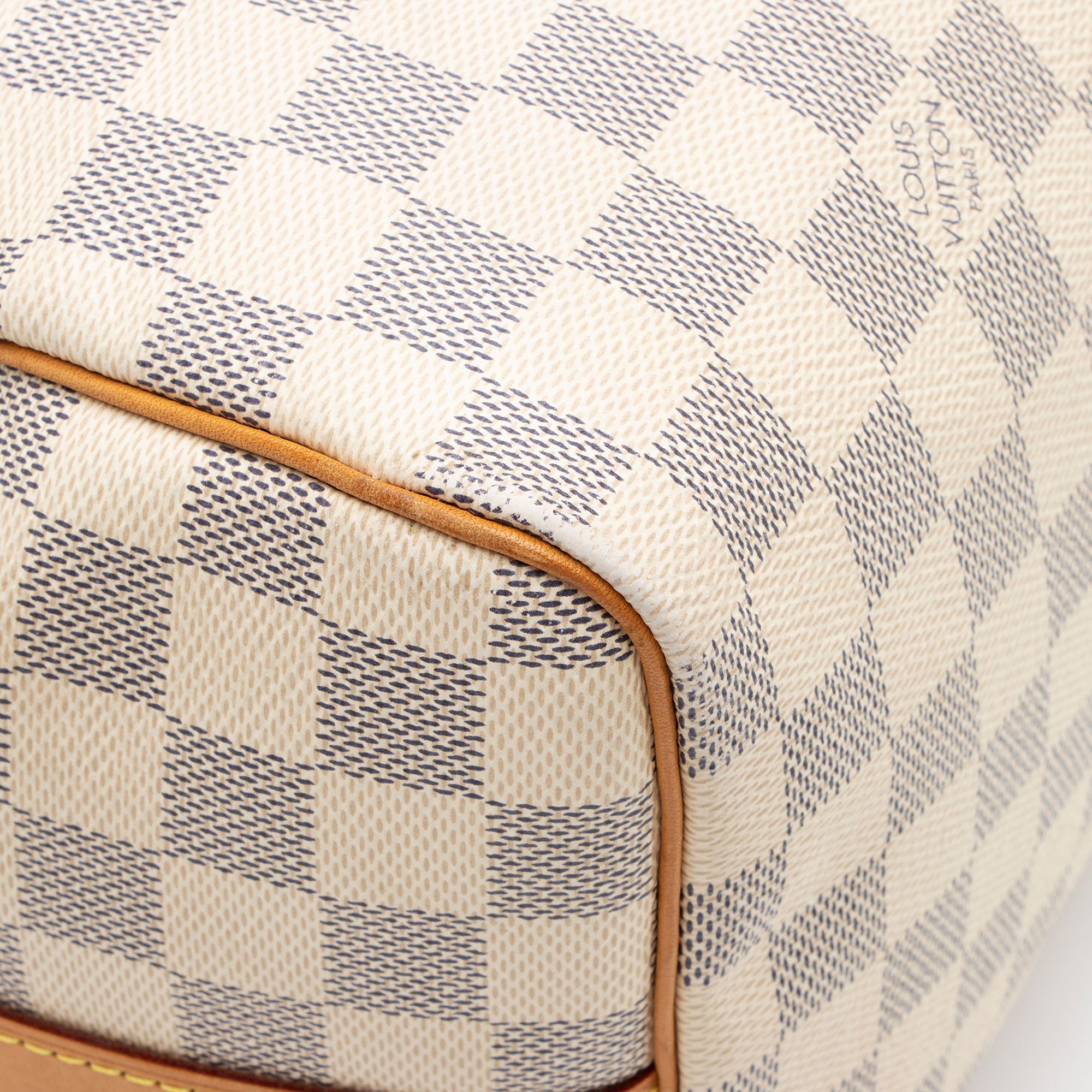 Louis Vuitton Damier Azur Speedy Bandouliere 30 Satchel