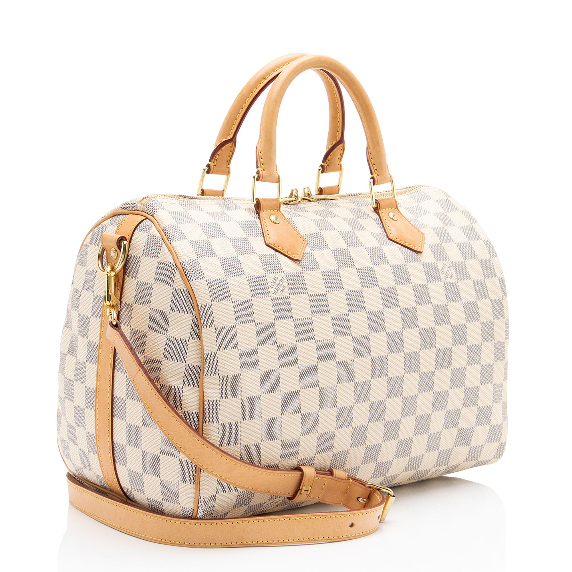 Louis Vuitton Damier Azur Speedy Bandouliere 30 Satchel