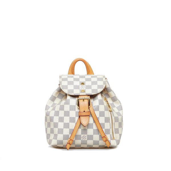 Louis Vuitton Sperone BB Backpack in Damier Azur Canvas