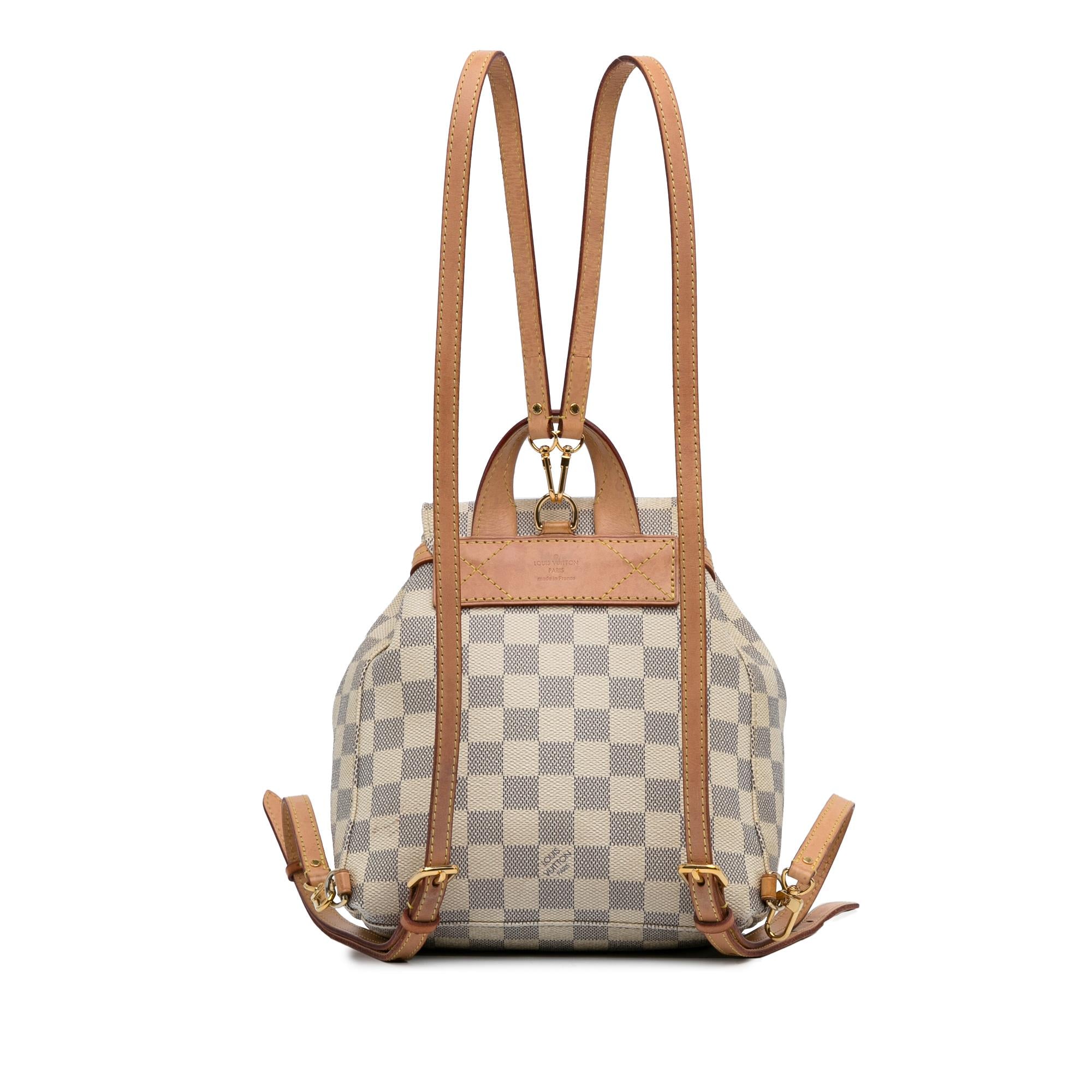 Louis Vuitton Damier Azur Sperone BB (SHG-djzeVh)