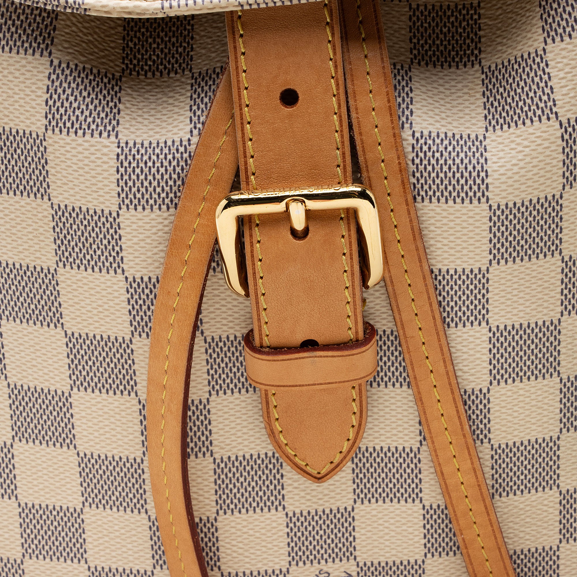 Louis Vuitton Damier Azur Sperone Backpack (SHF-moHJbt)