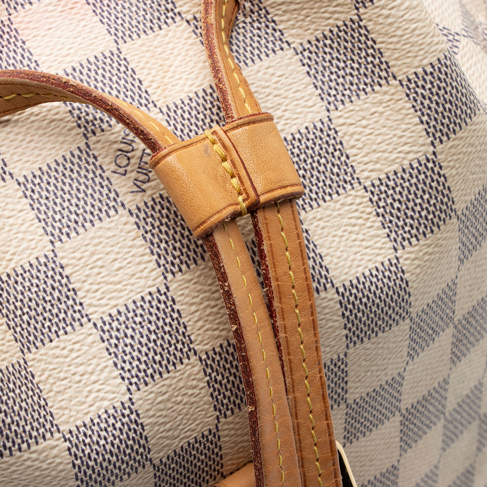 Louis Vuitton Damier Azur Sperone Backpack (SHF-moHJbt)