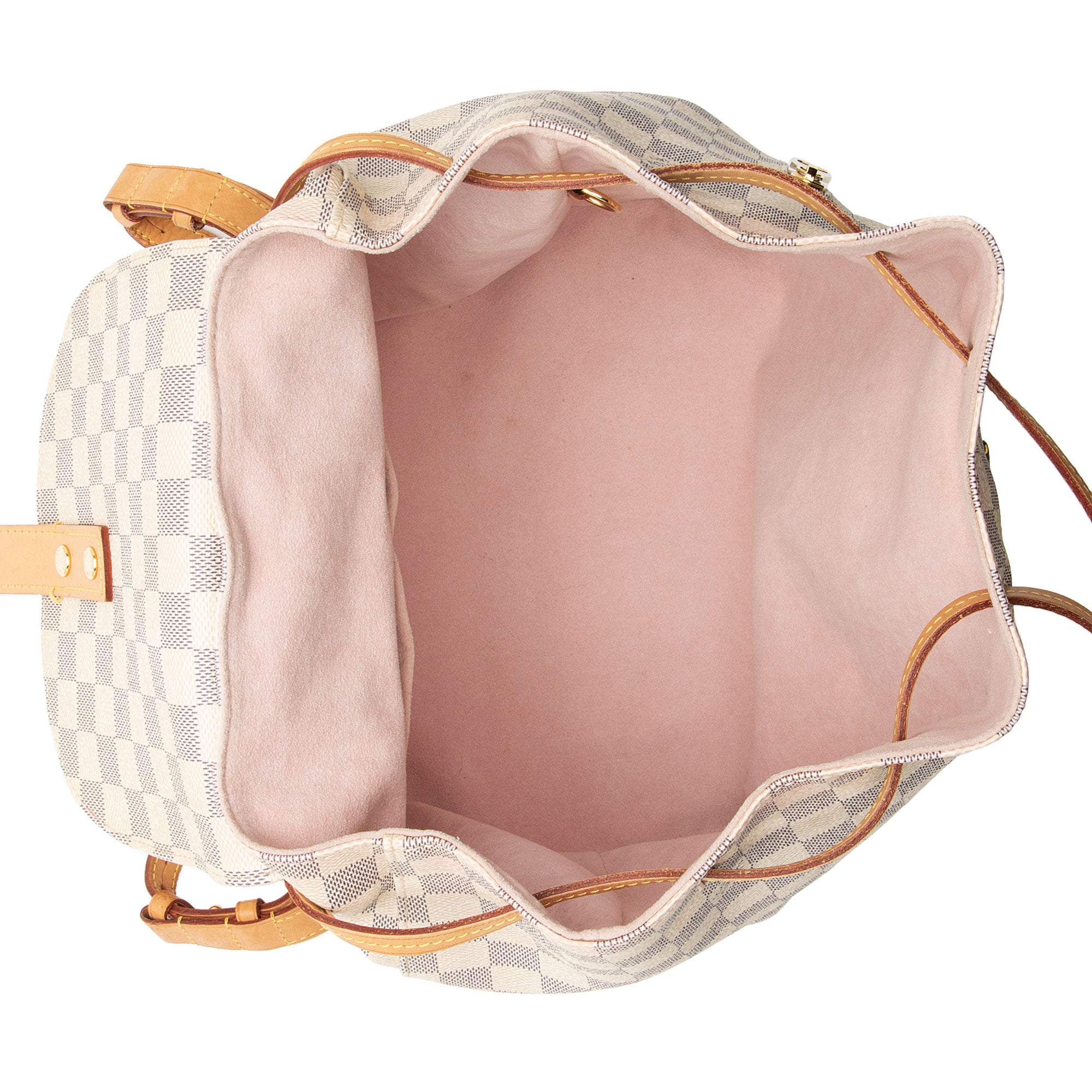 Louis Vuitton Damier Azur Sperone Backpack (SHF-moHJbt)