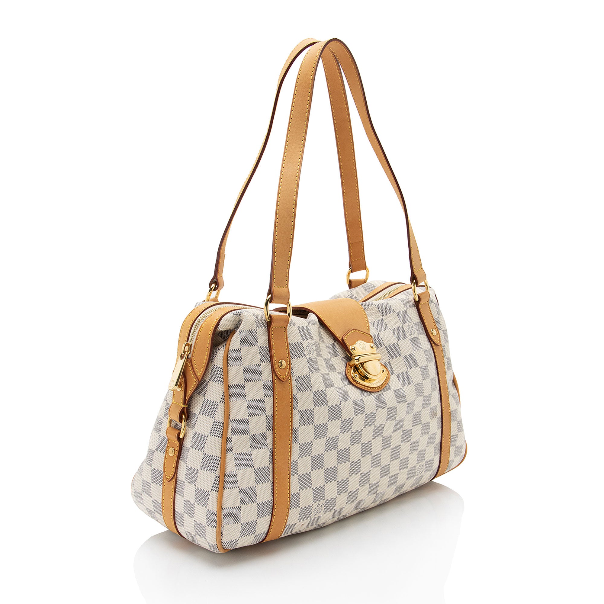 Louis Vuitton Damier Azur Stresa PM Shoulder Bag (SHF-0peFfu)