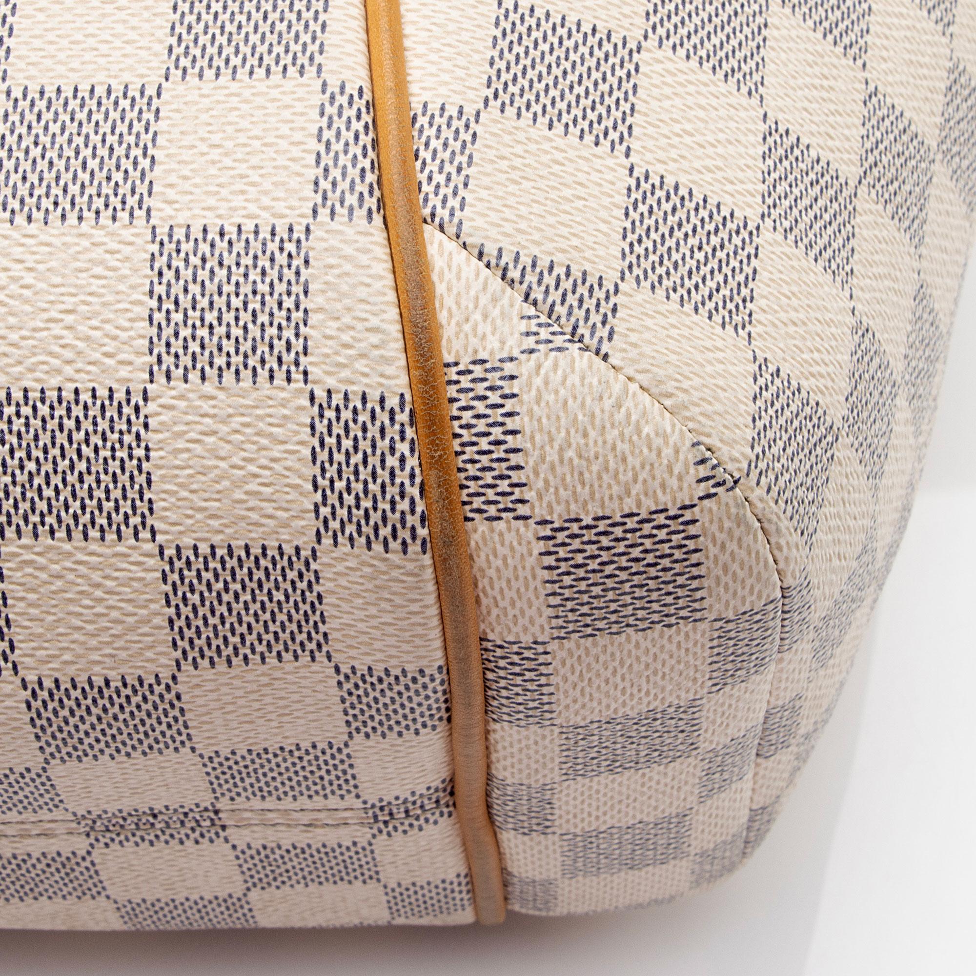 Louis Vuitton Damier Azur Totally PM Tote (SHF-9Olu9o)