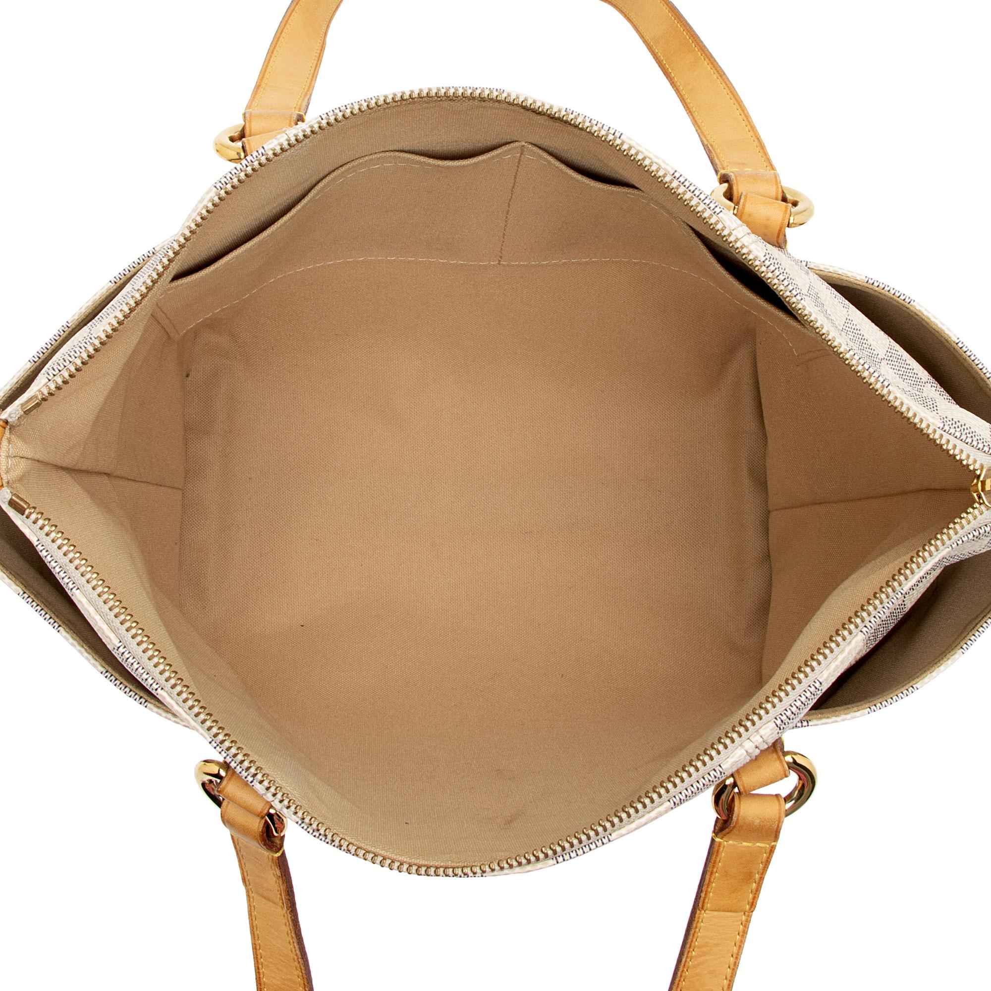Louis Vuitton Damier Azur Totally PM Tote (SHF-9Olu9o)