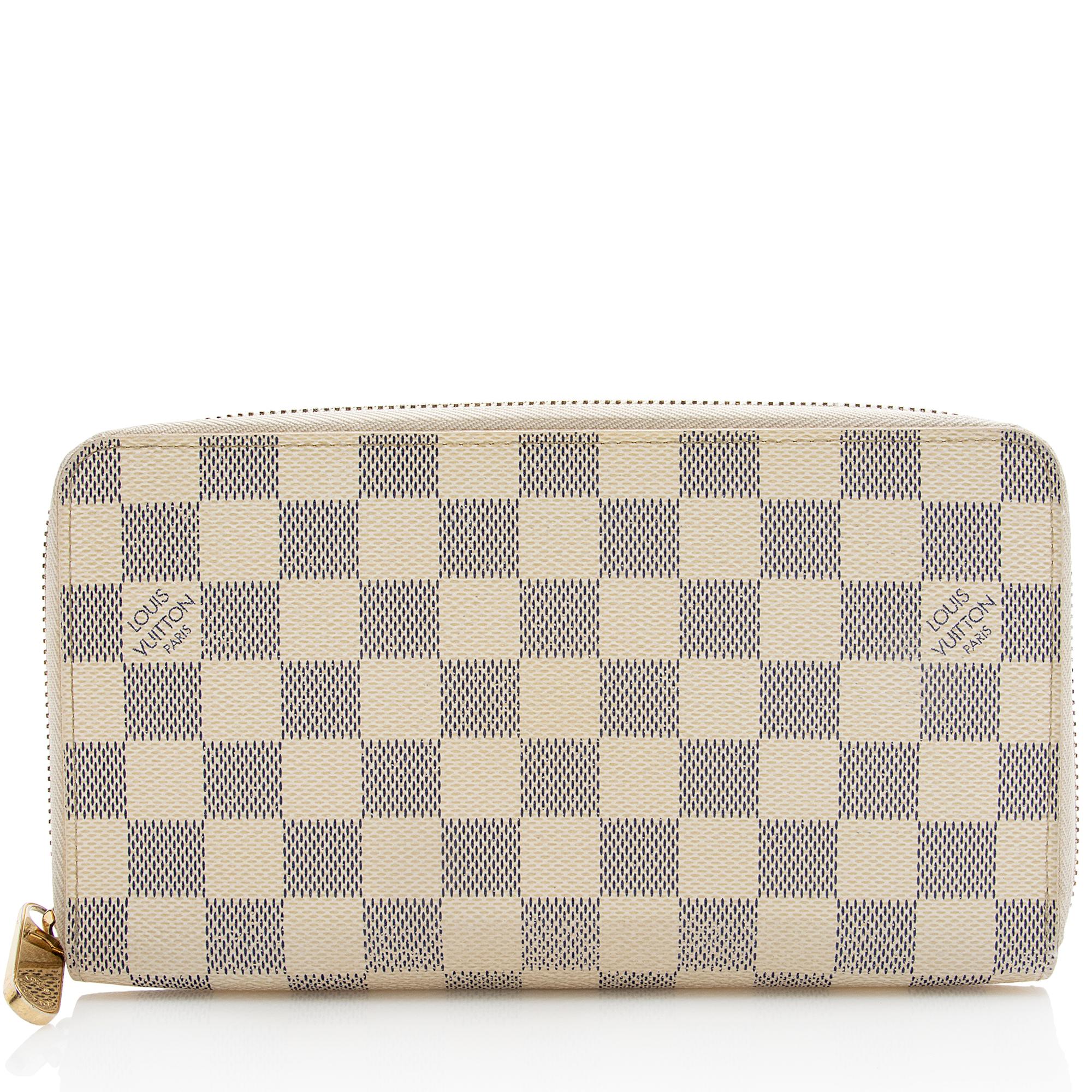 Louis Vuitton Damier Azur Zippy Organizer Wallet (SHF-22185)