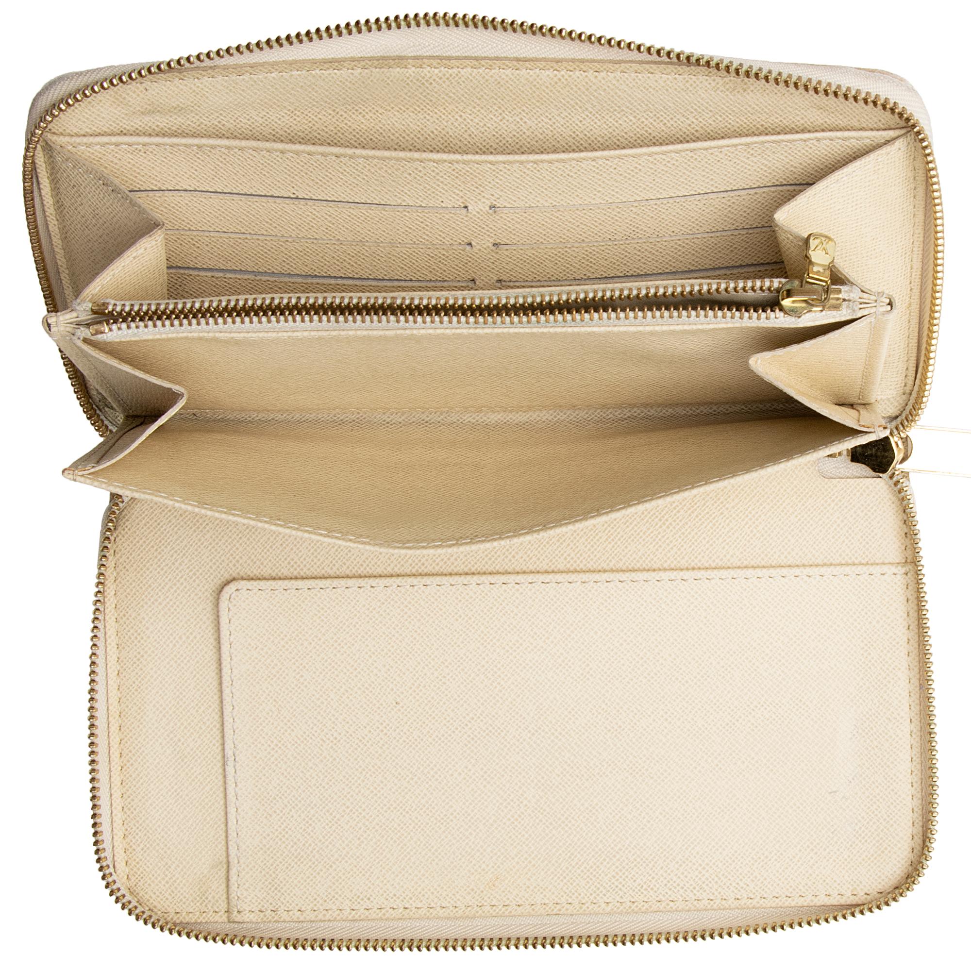 Louis Vuitton Damier Azur Zippy Organizer Wallet (SHF-22185)