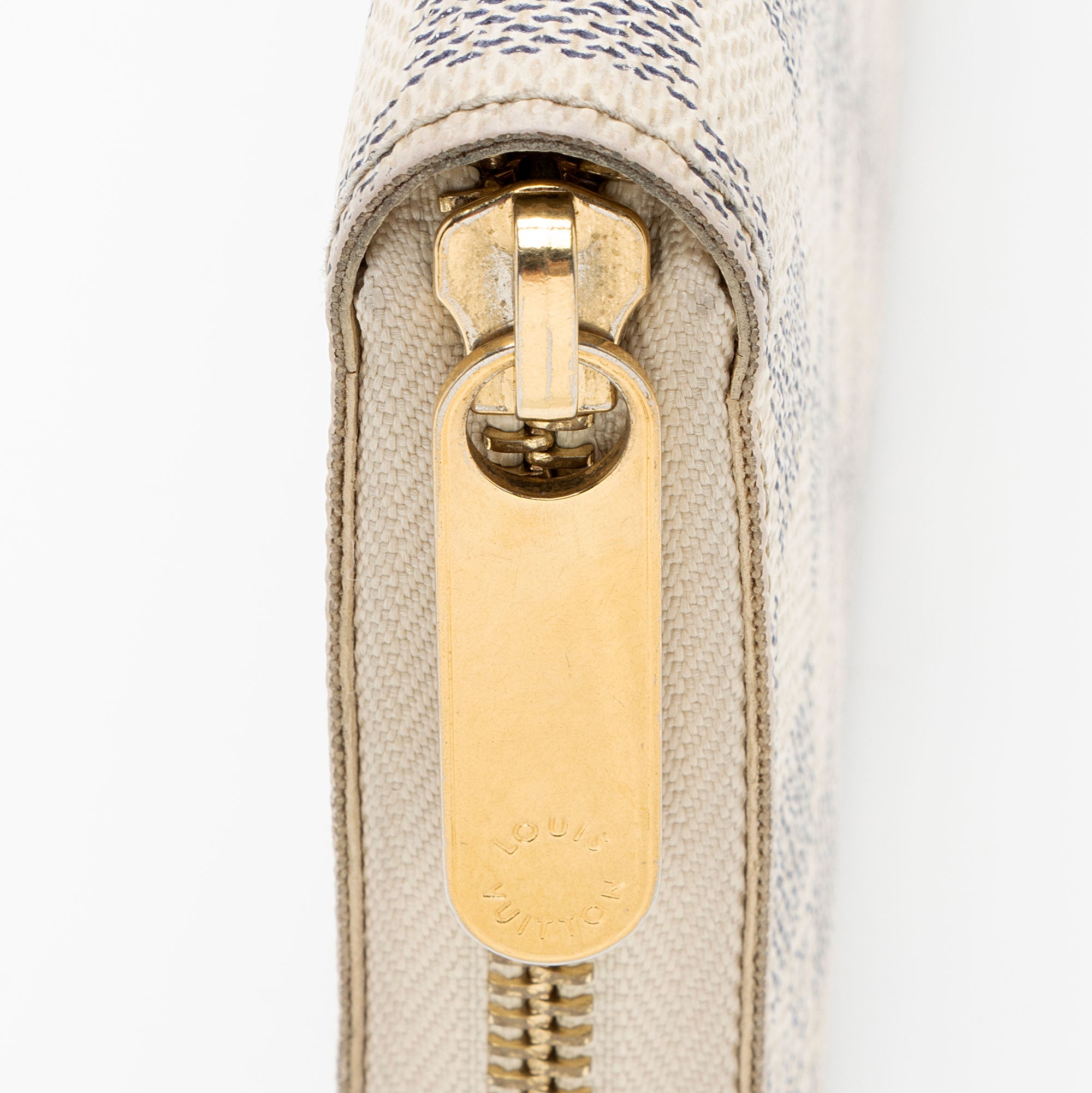 Louis Vuitton Damier Azur Zippy Wallet (SHF-L80eeC)