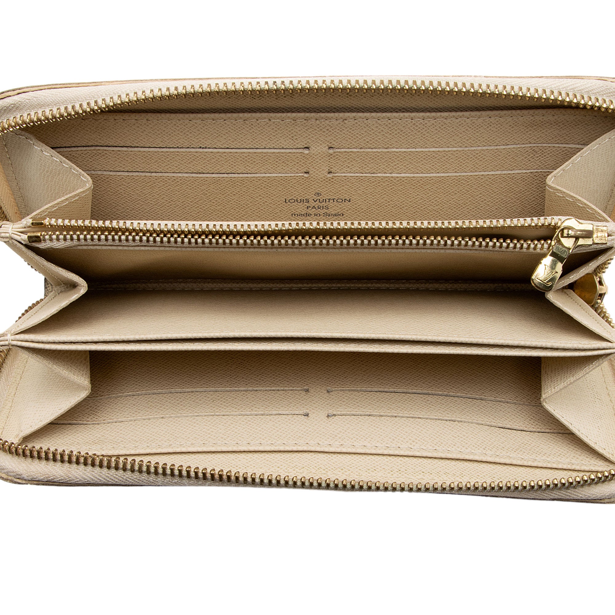 Louis Vuitton Damier Azur Zippy Wallet (SHF-7NTsQk)