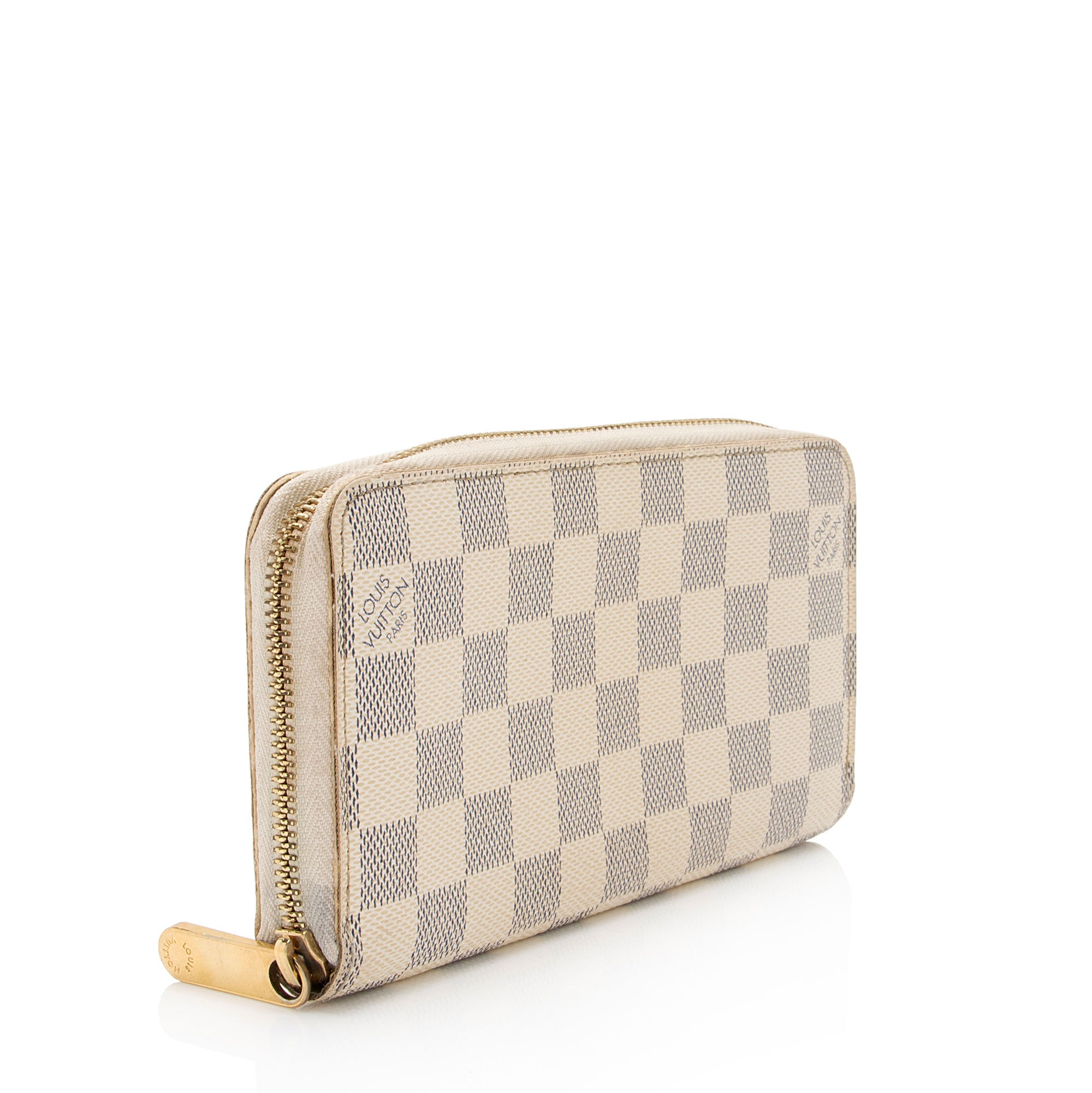 Louis Vuitton Damier Azur Zippy Wallet (SHF-7NTsQk)