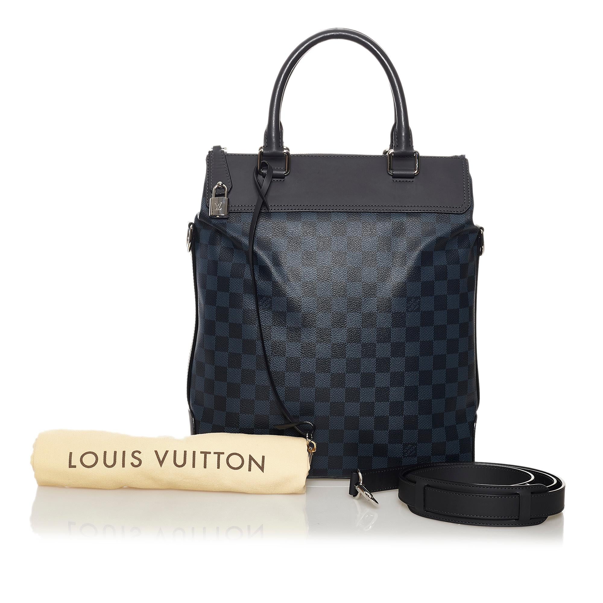 Louis Vuitton Damier Cobalt Greenwich Satchel (SHG-36686)