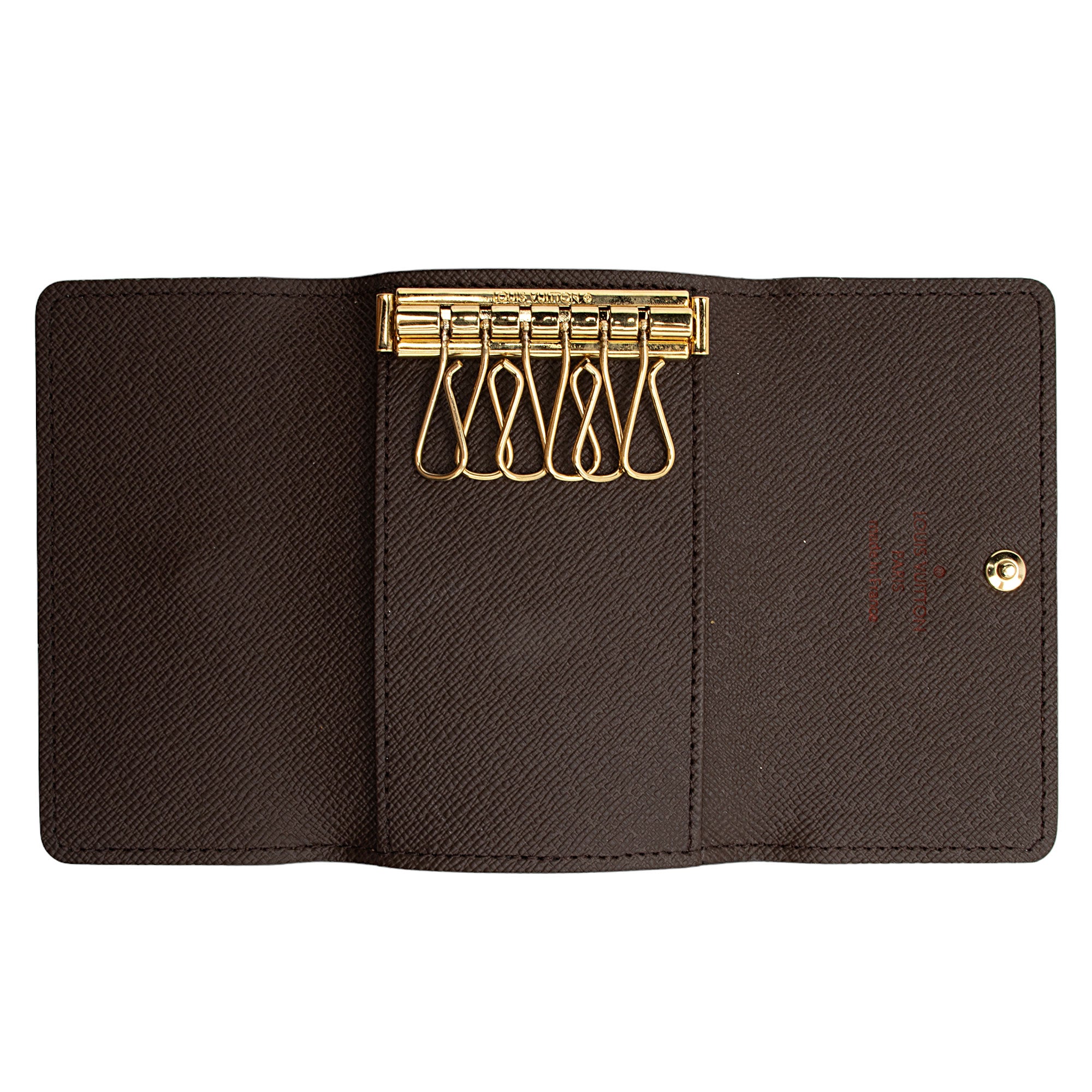 Louis Vuitton Damier Ebene 6 Key Holder (SHF-Kstybg)