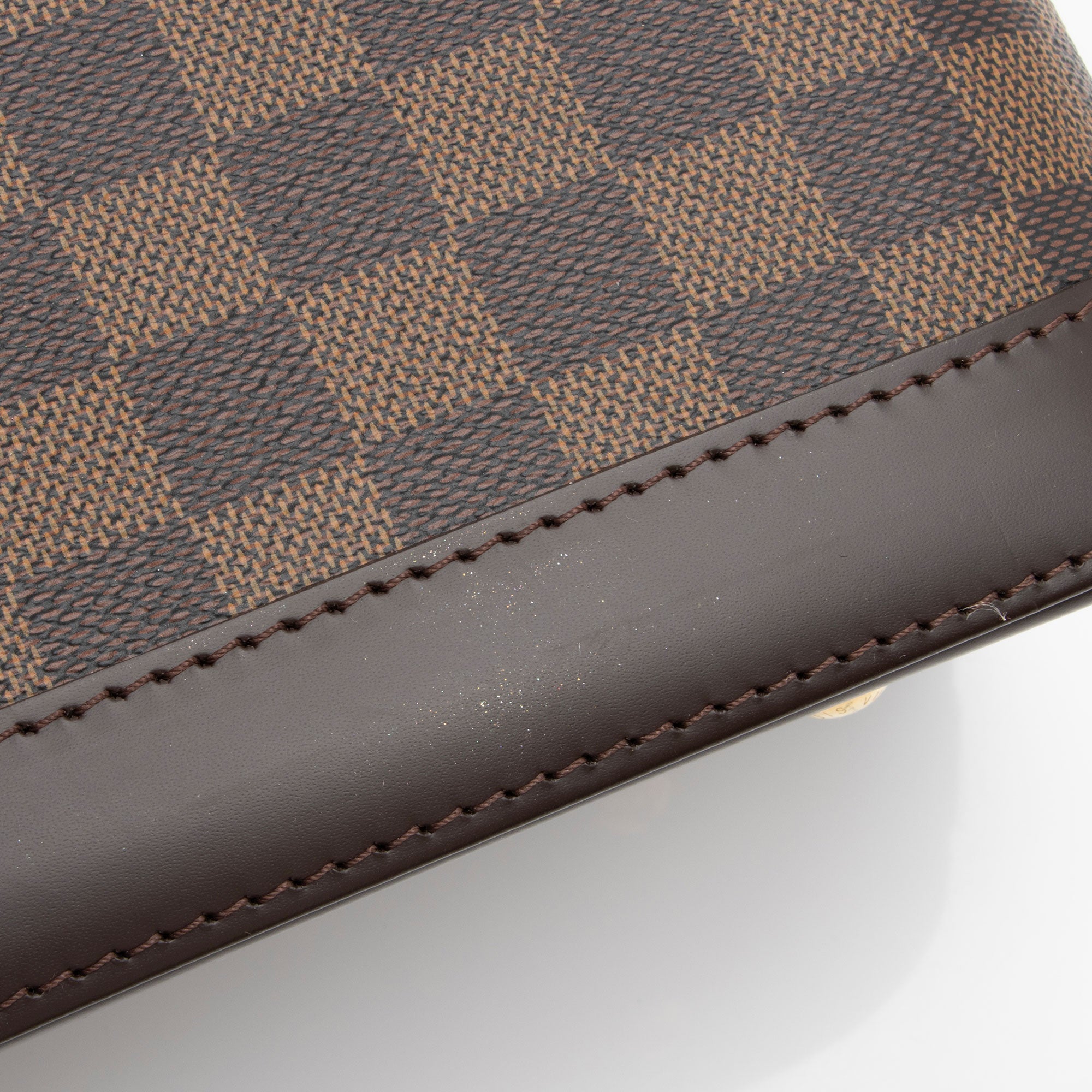 Louis Vuitton Damier Ebene Alma BB Satchel (SHF-ruhRxg)