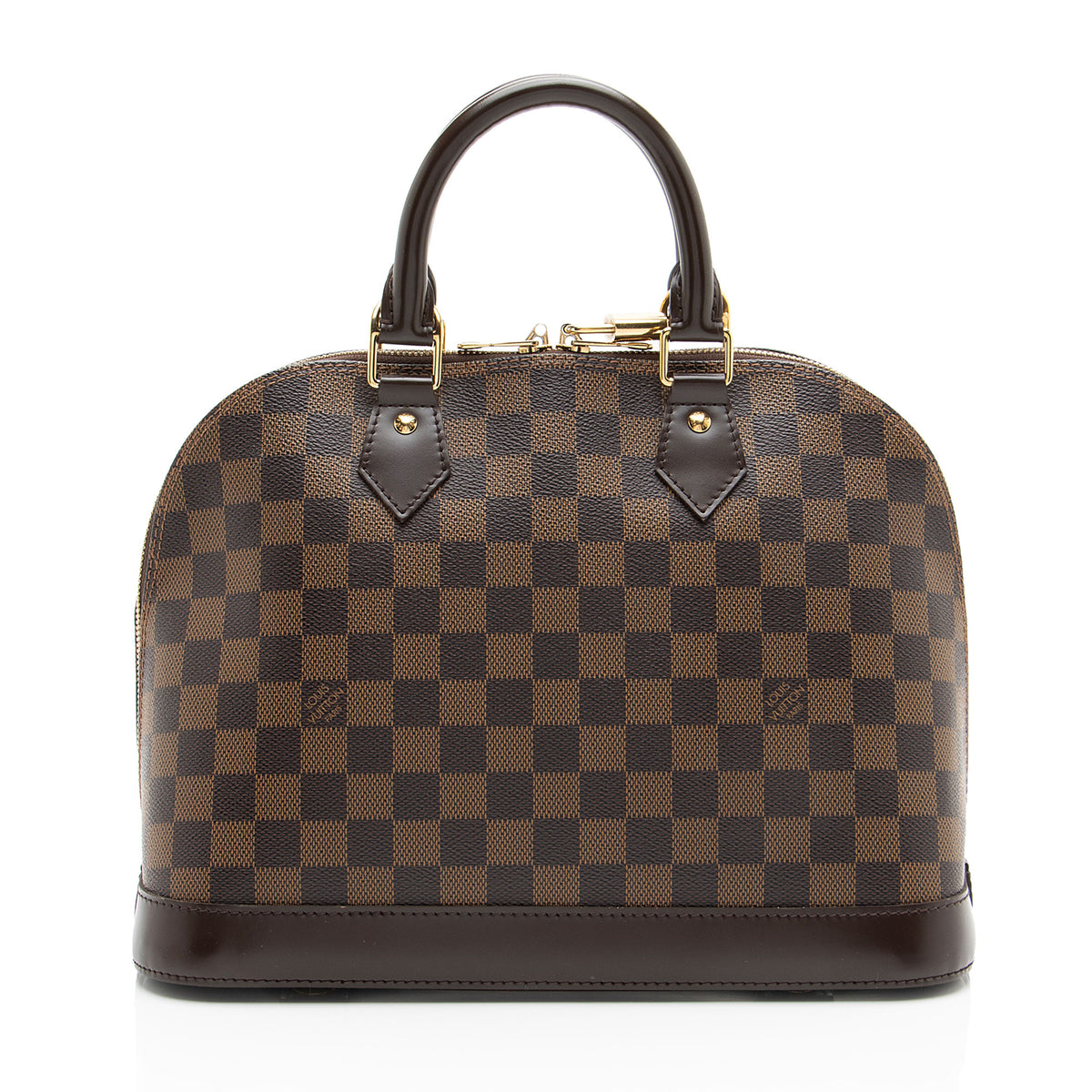 Louis Vuitton Damier Ebene Alma PM Satchel