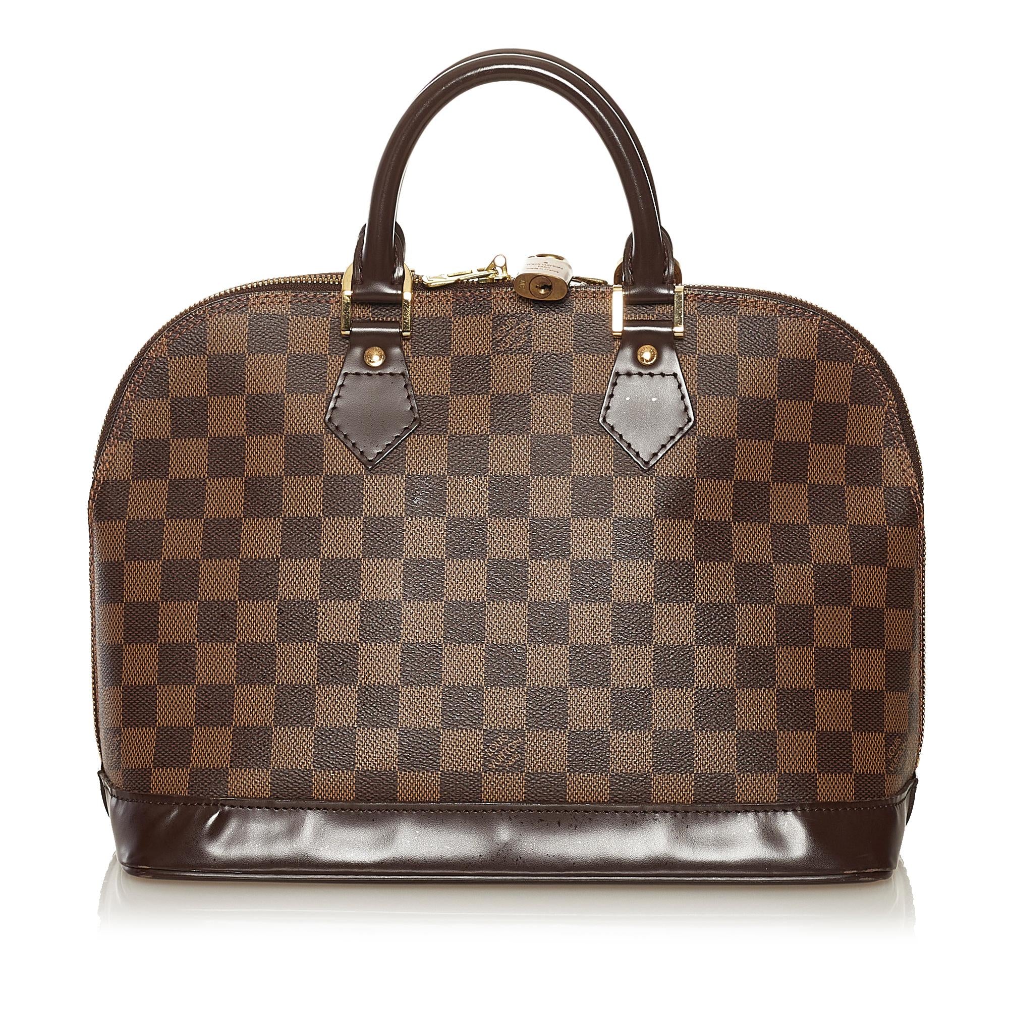 Louis Vuitton Damier Ebene Alma PM (SHG-0oZpsO)