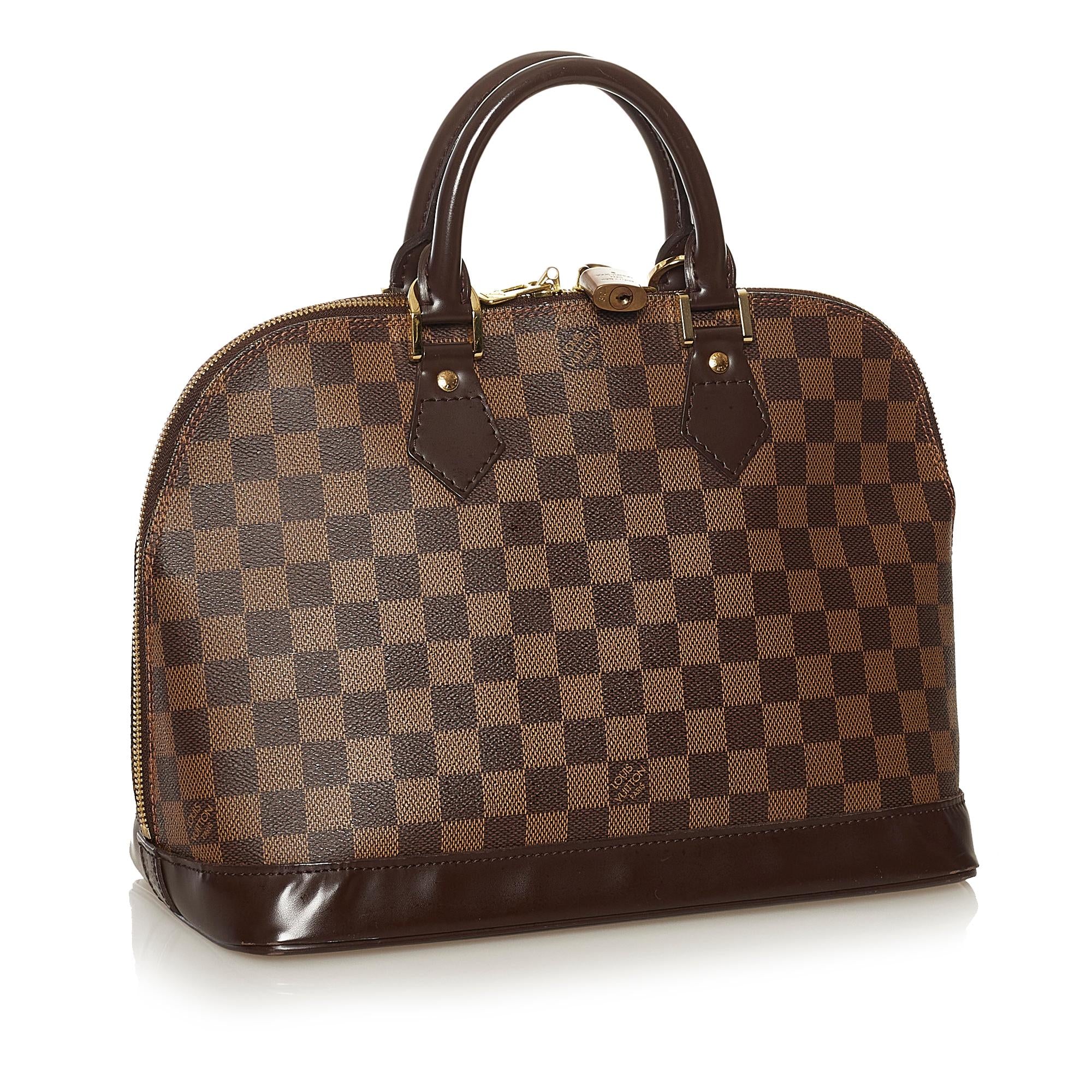 Louis Vuitton Damier Ebene Alma PM (SHG-0oZpsO)