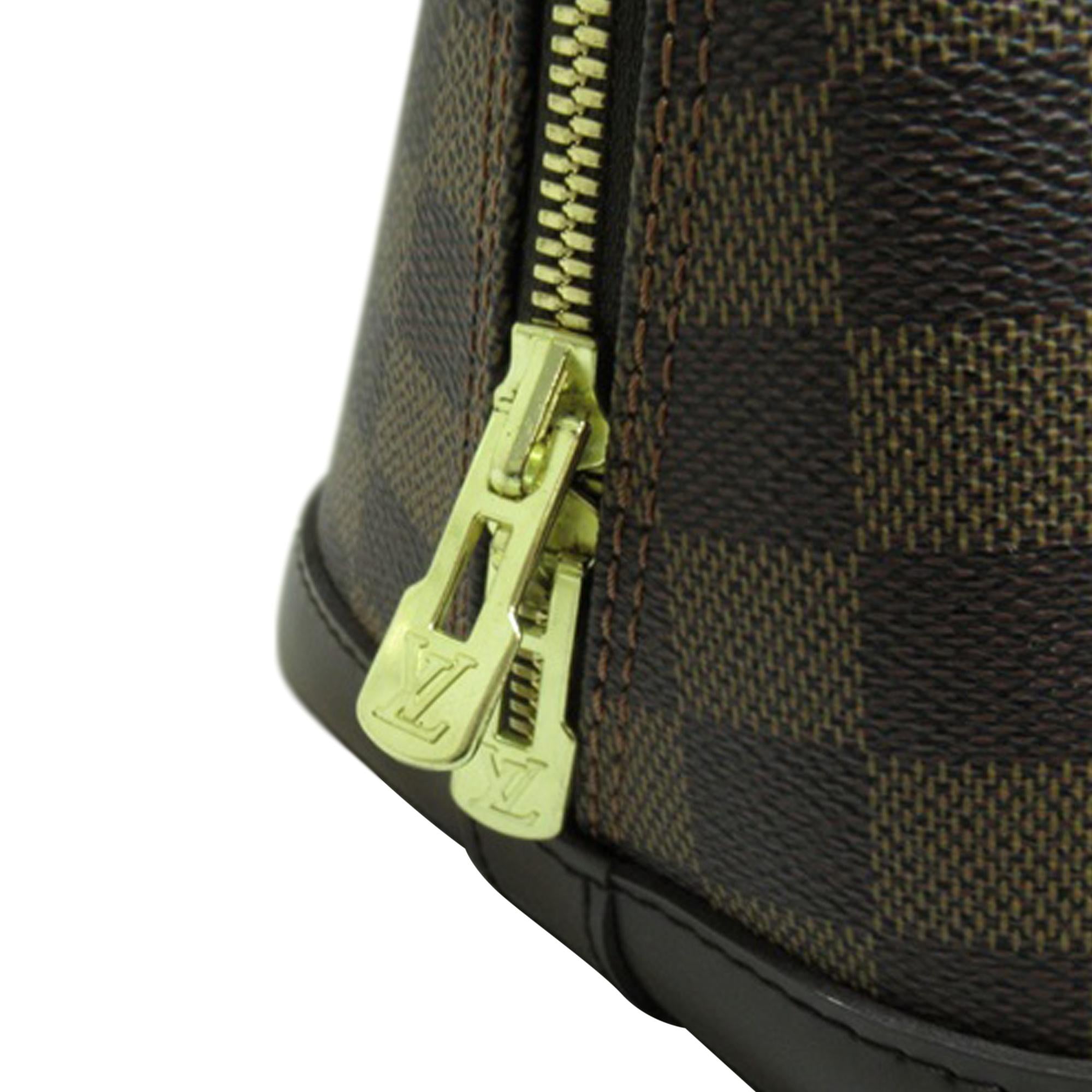 Louis Vuitton Damier Ebene Alma PM (SHG-GKEGoq)