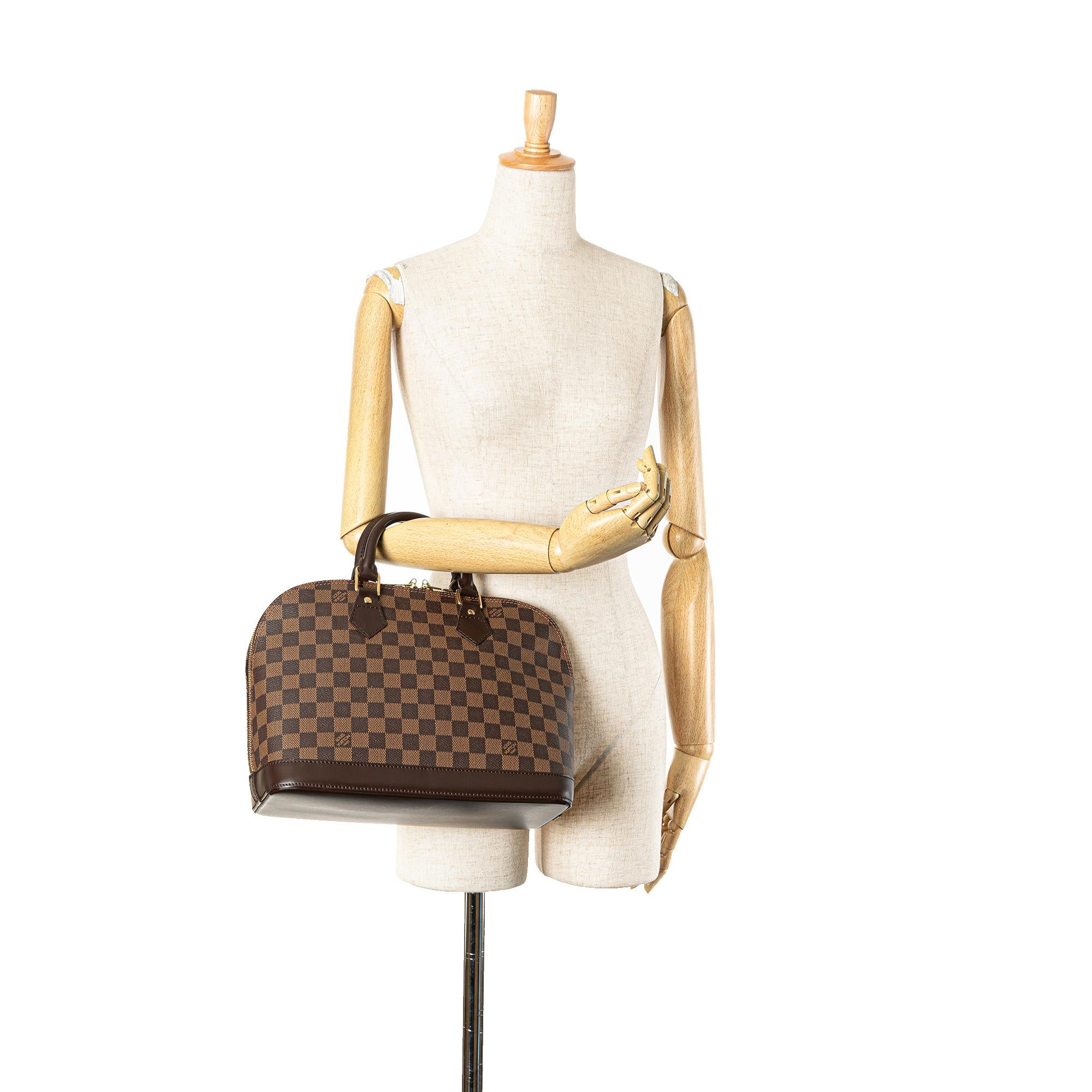 Louis Vuitton Damier Ebene Alma PM (SHG-LhsUvw)