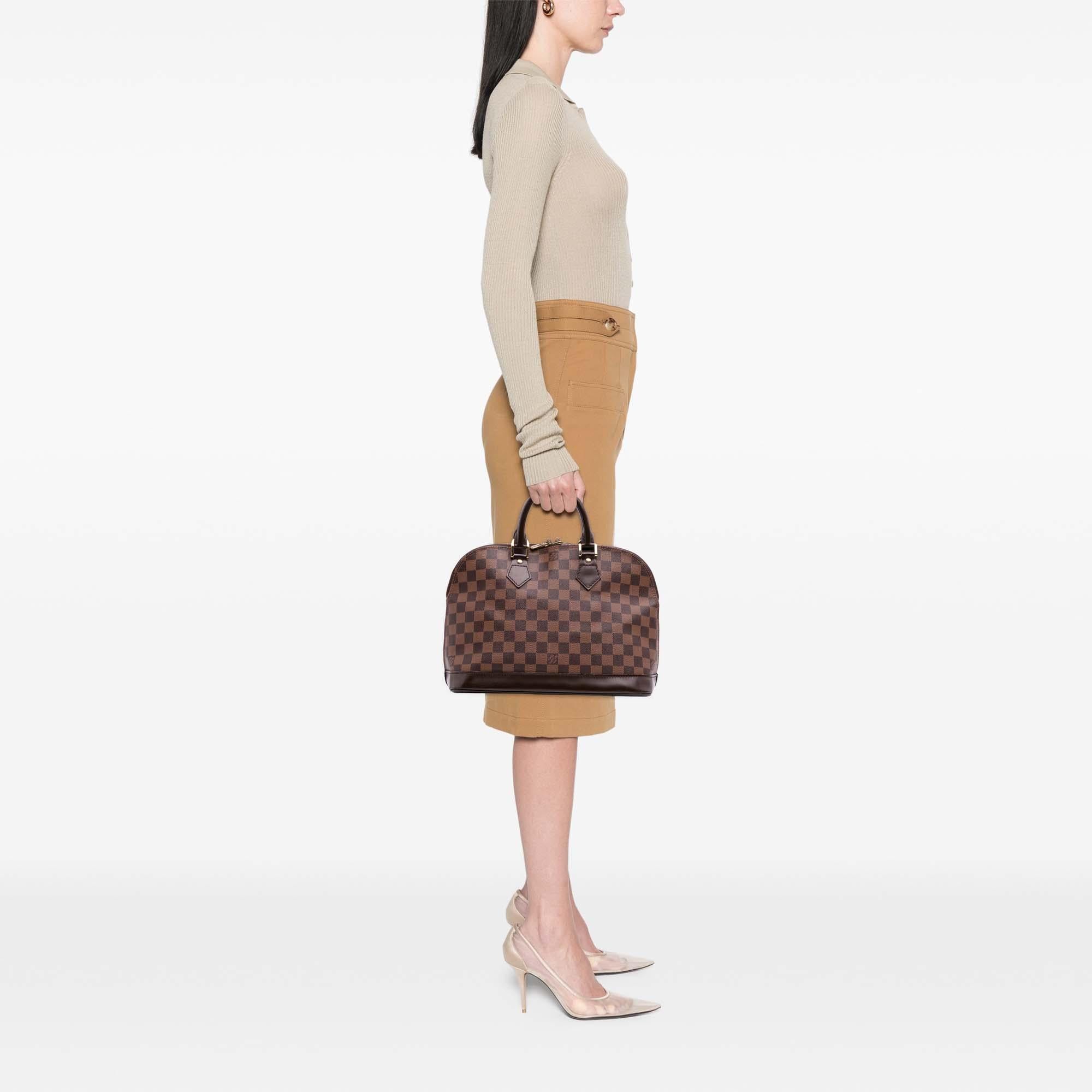 Louis Vuitton Damier Ebene Alma PM