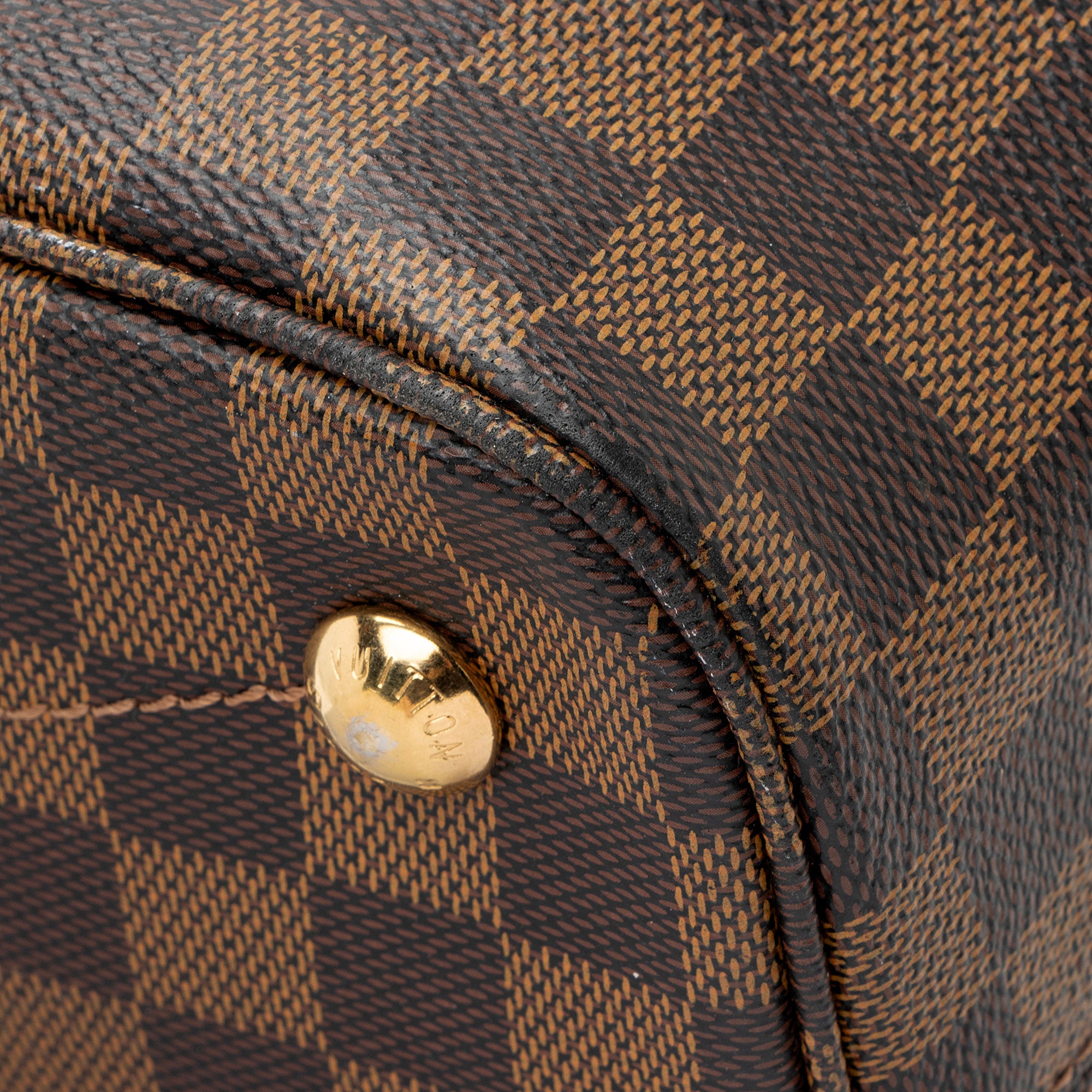 Louis Vuitton Damier Ebene Ascot Satchel