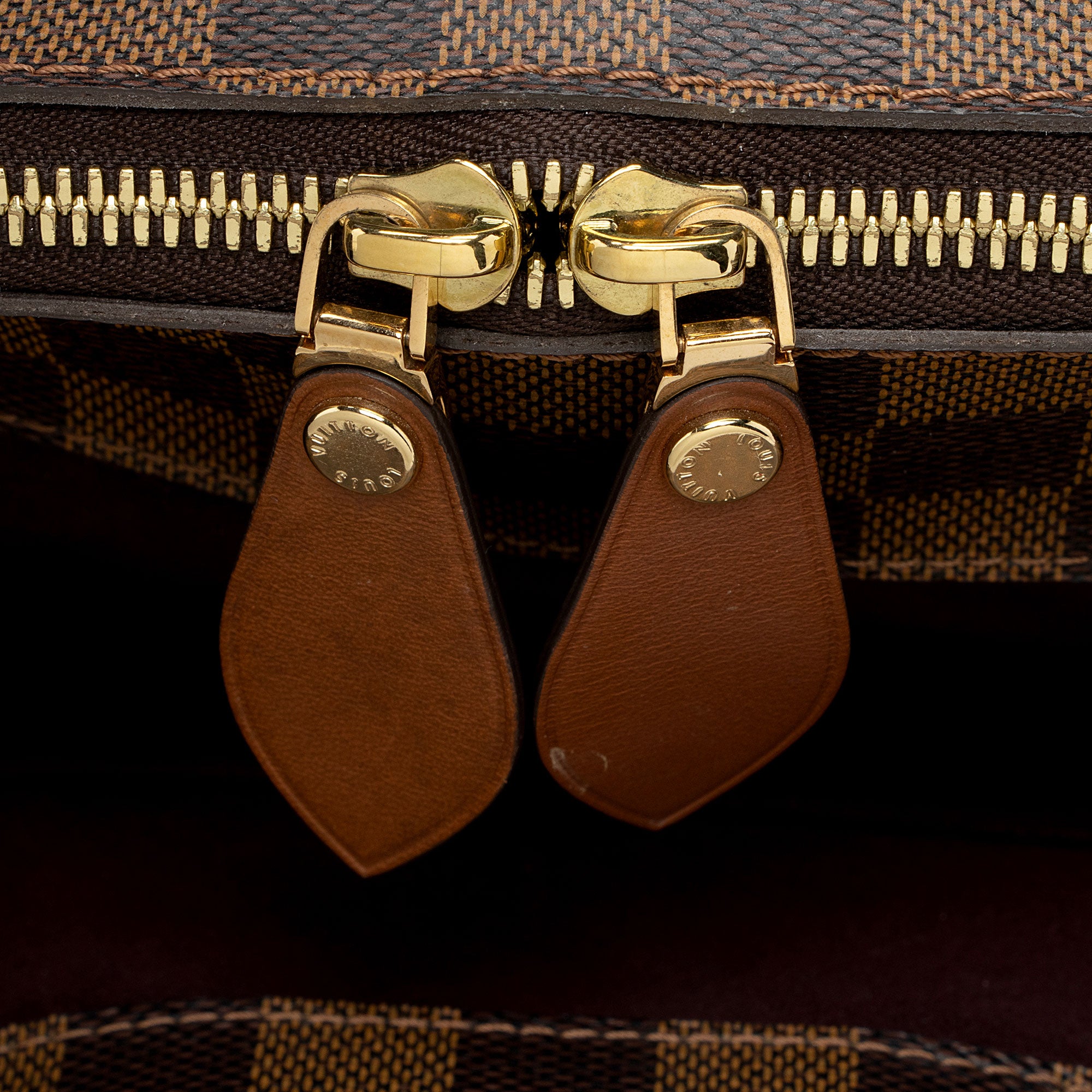 Louis Vuitton Damier Ebene Ascot Satchel