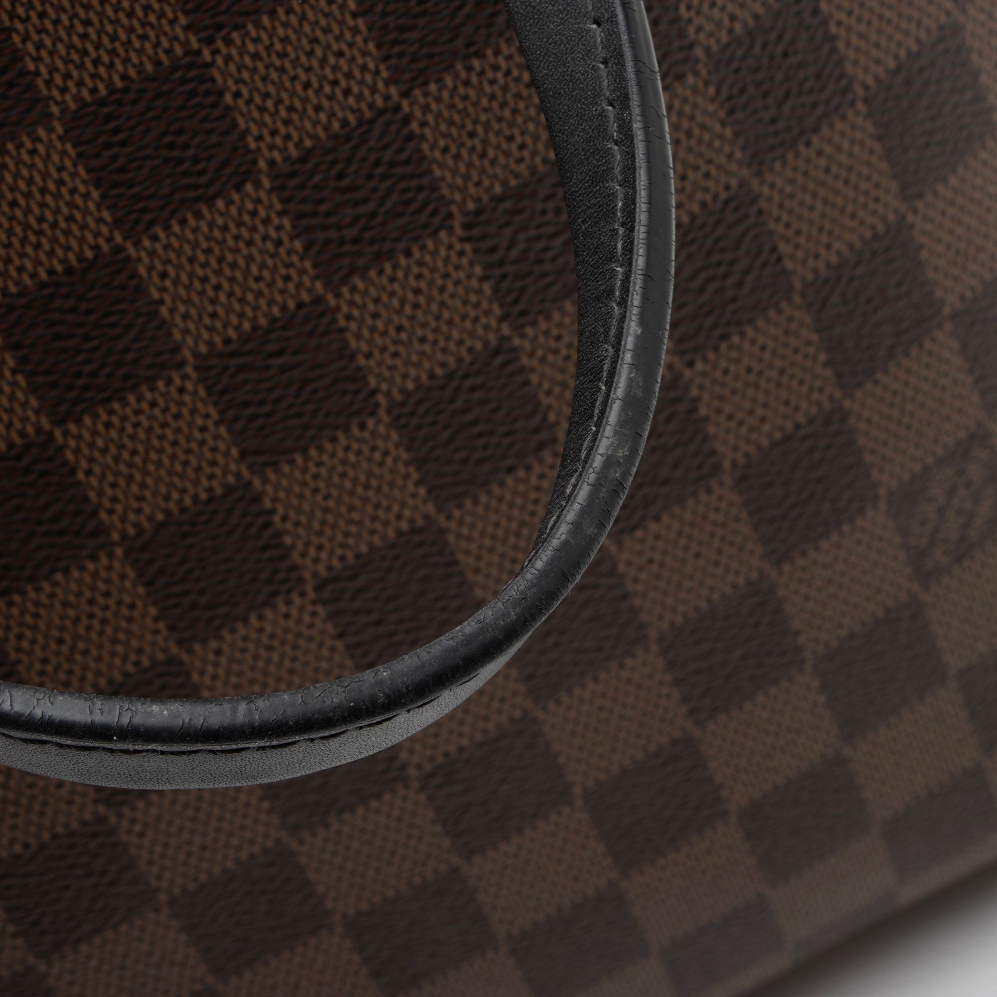 Louis Vuitton Damier Ebene Belmont MM Tote (SHF-7iEM38)