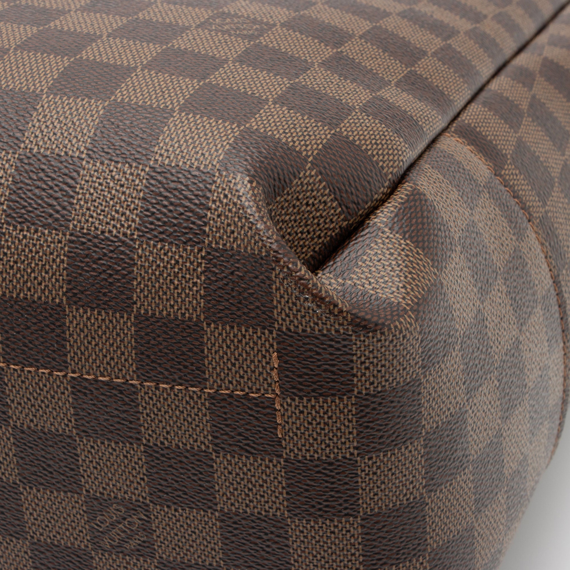 Louis Vuitton Damier Ebene Belmont MM Tote (SHF-7iEM38)