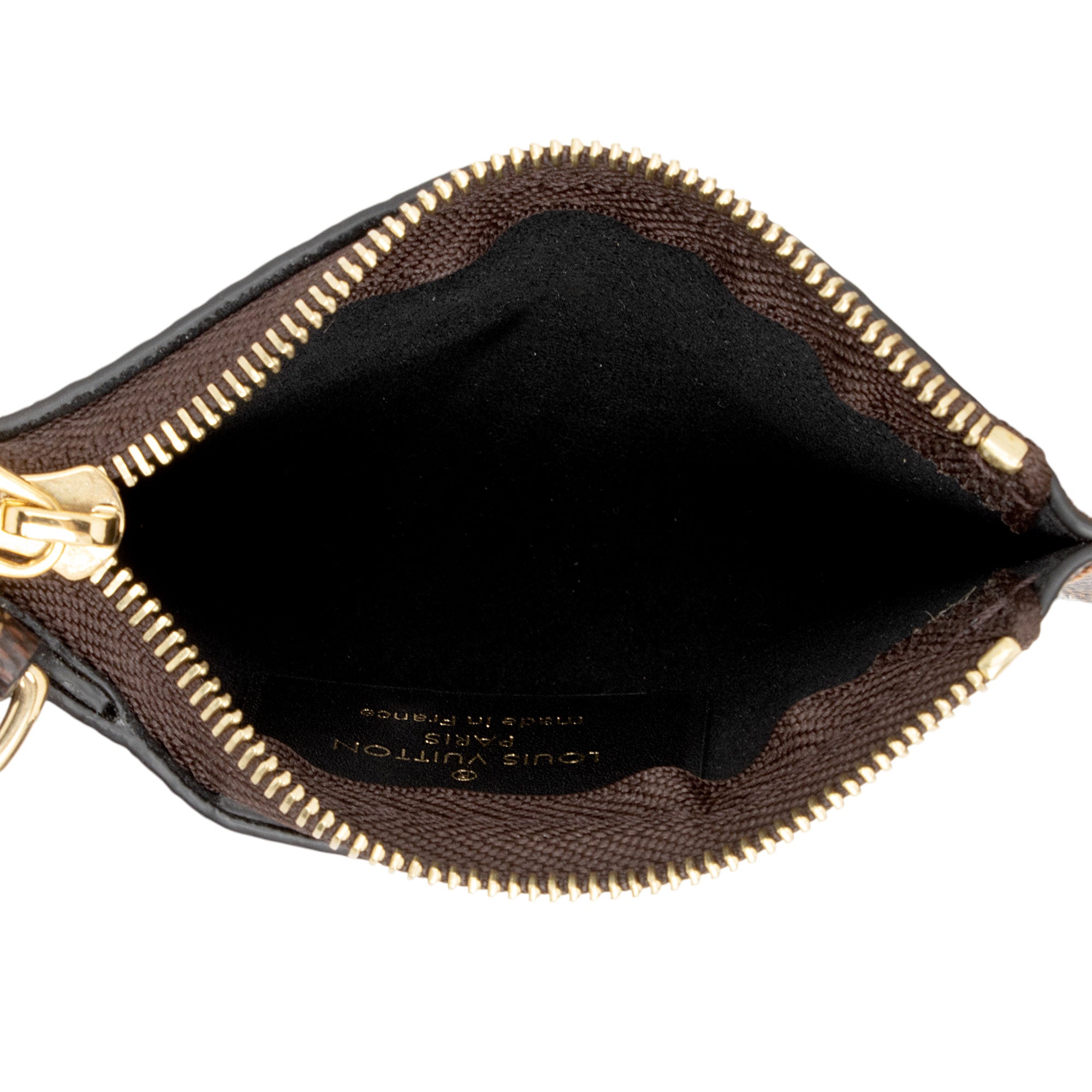 Louis Vuitton Damier Ebene Belmont PM Pochette (SHF-sh4QTt)