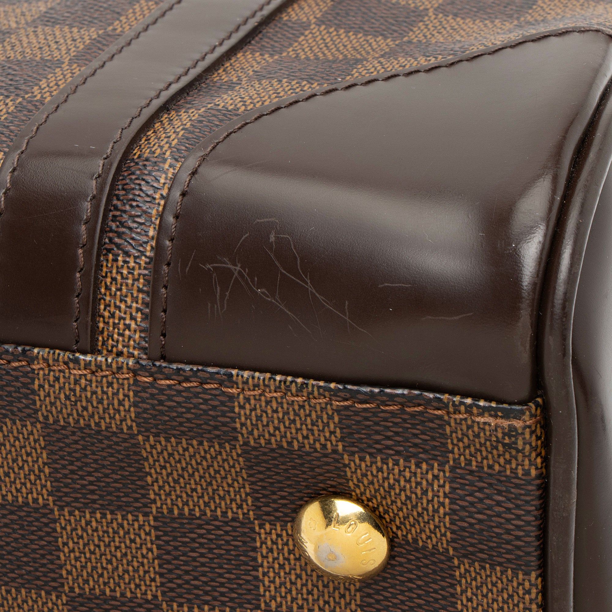 Louis Vuitton Damier Ebene Berkeley Satchel
