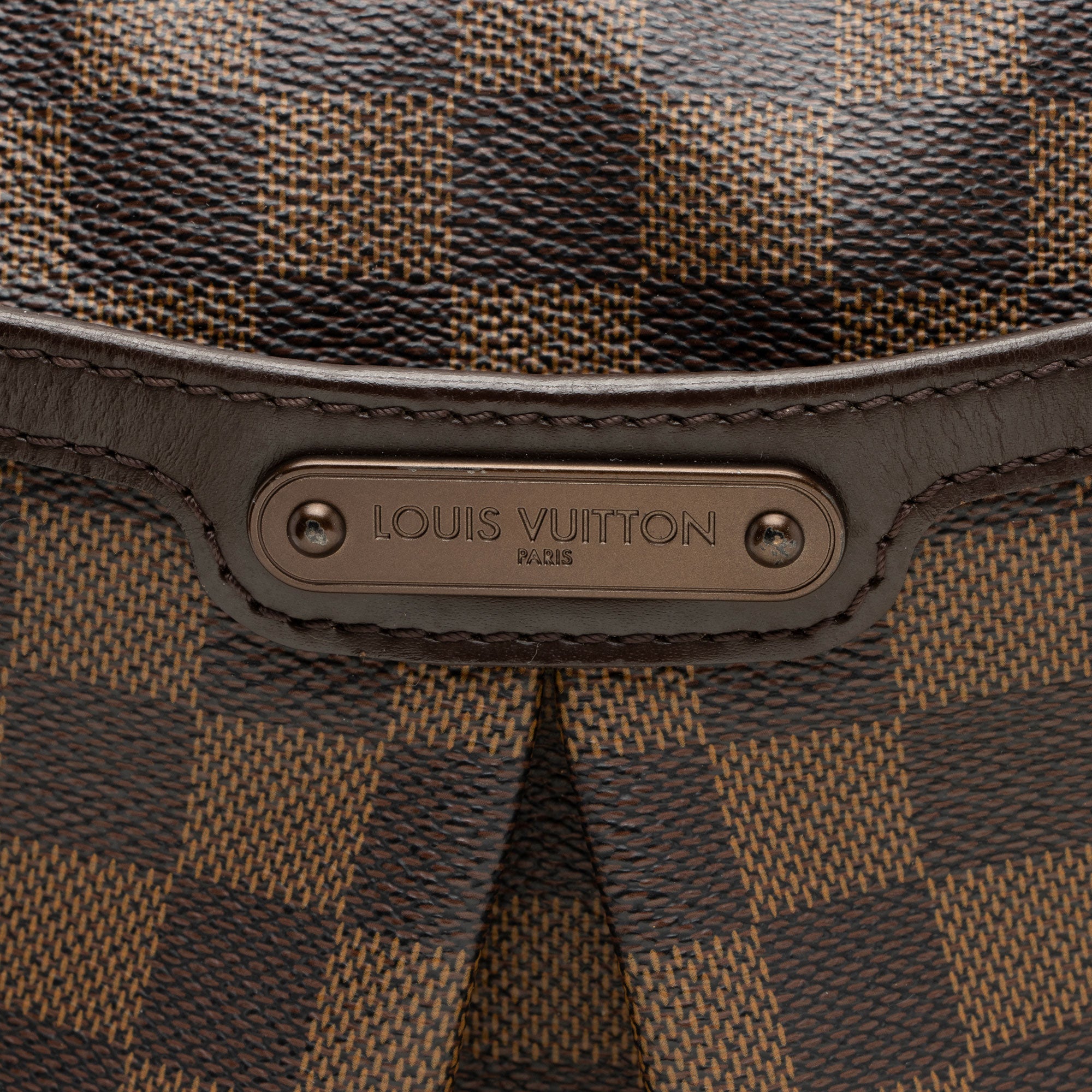 Louis Vuitton Damier Ebene Bloomsbury GM Shoulder Bag