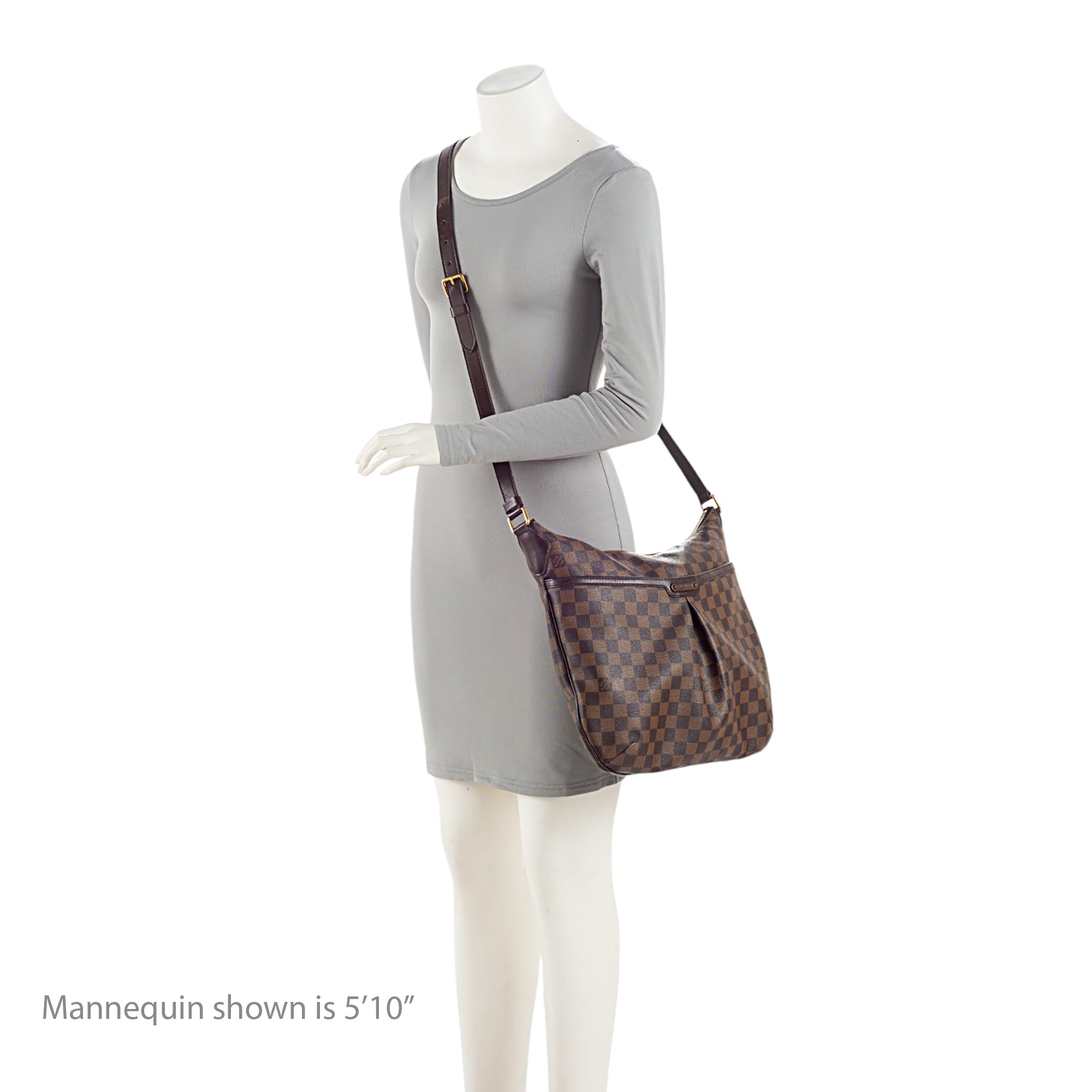 Louis Vuitton Damier Ebene Bloomsbury GM Shoulder Bag