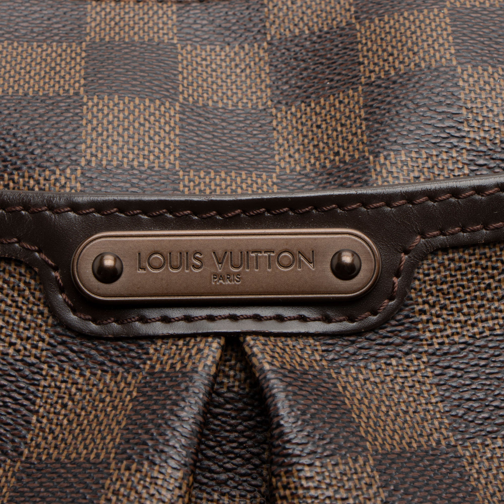 Louis Vuitton Damier Ebene Bloomsbury PM Shoulder Bag (SHF-crP5Ad)