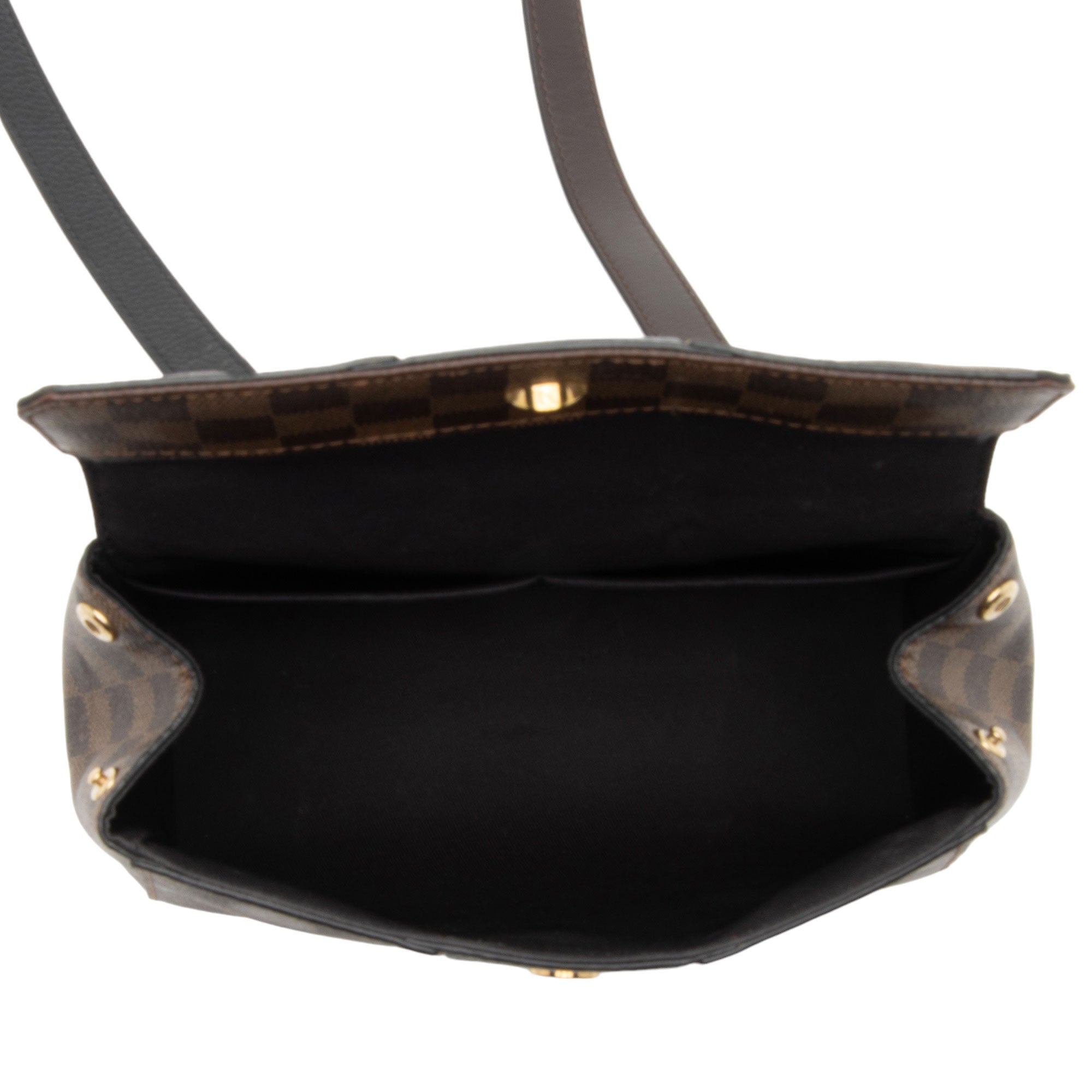 Louis Vuitton Damier Ebene Bond Street BB Satchel (SHF-jHf23x)