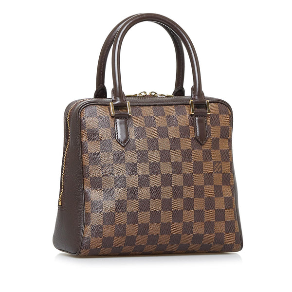 Louis Vuitton Brera Damier Ebene Canvas Handbag on SALE