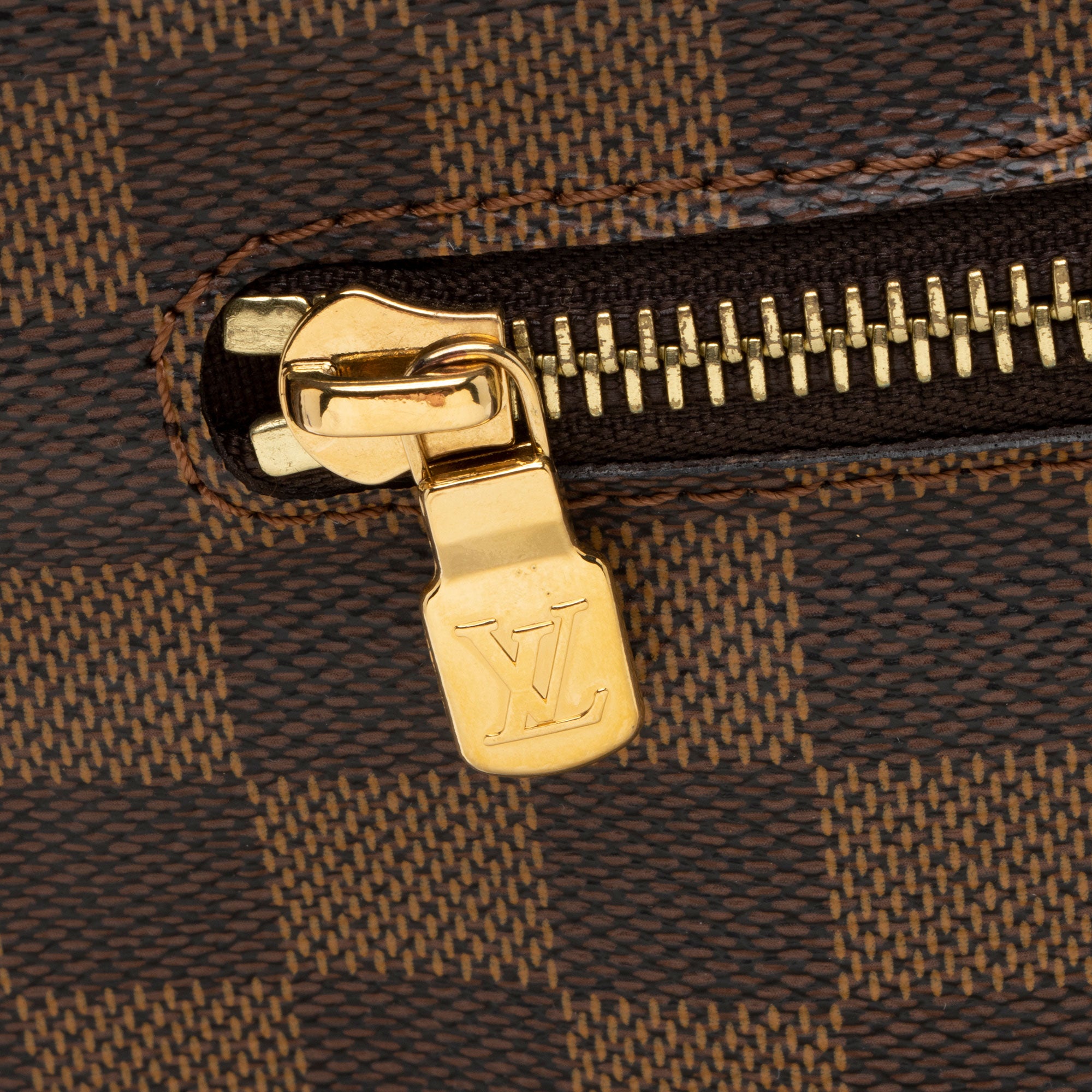 Louis Vuitton Damier Ebene Brooklyn MM Messenger Bag (SHF-5u5N4T)