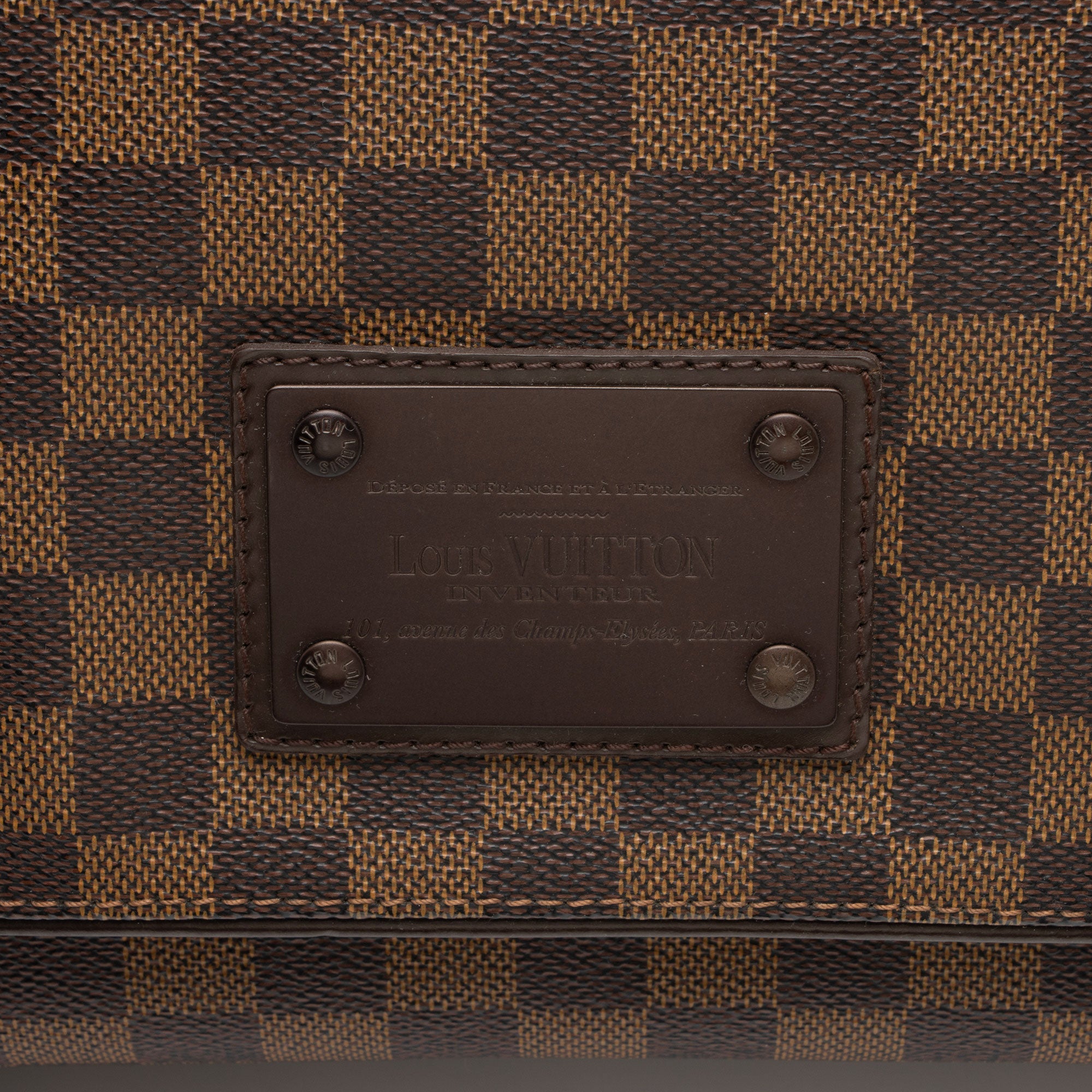Louis Vuitton Damier Ebene Brooklyn MM Messenger