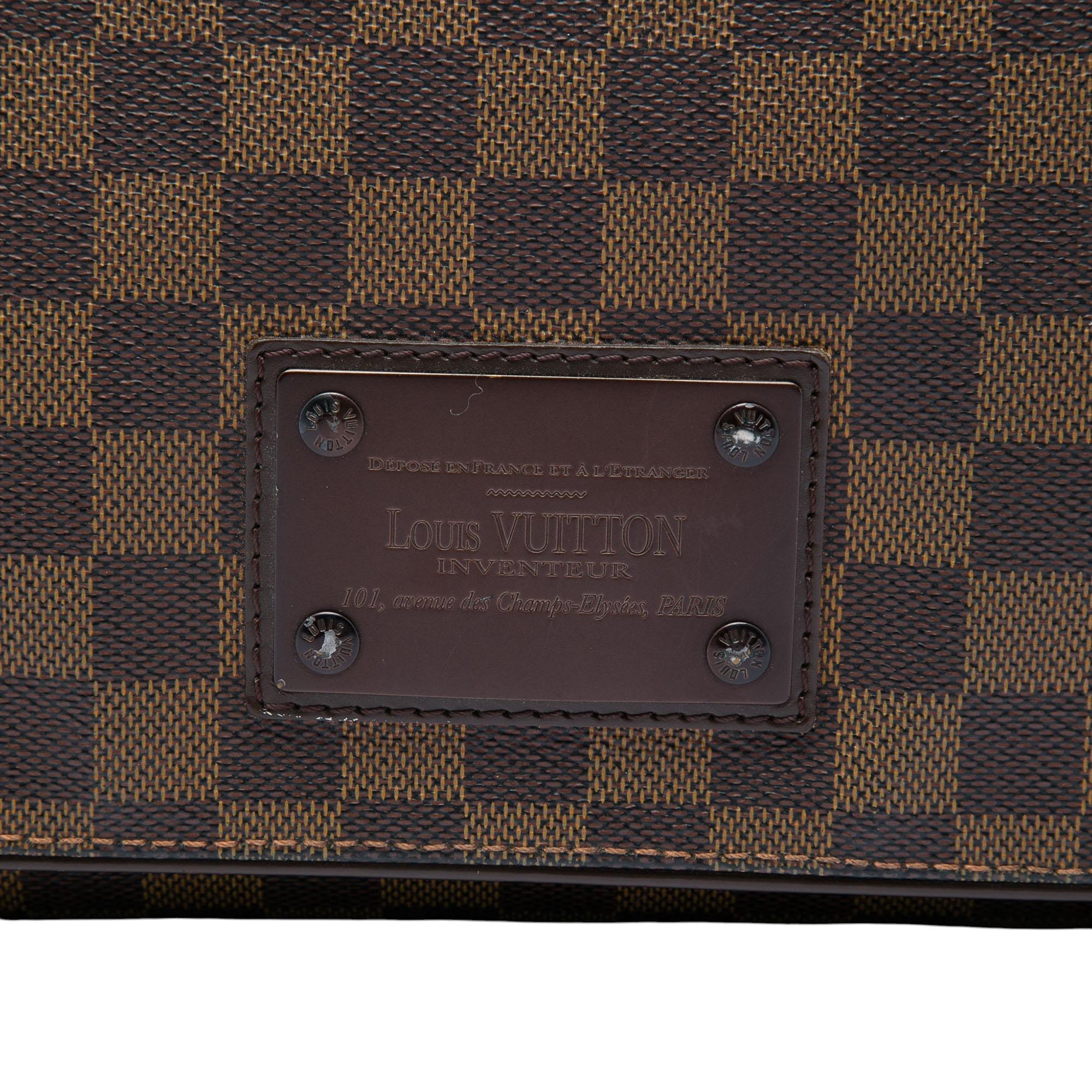 Louis Vuitton Damier Ebene Brooklyn MM
