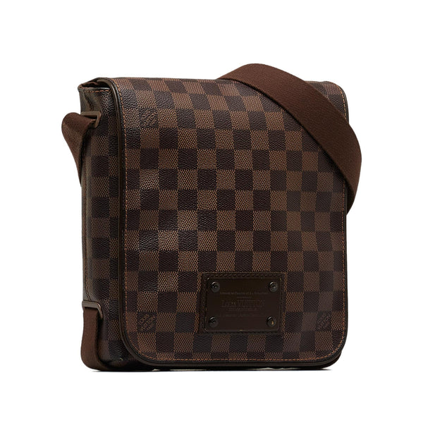 Louis Vuitton Brooklyn Handbag Damier PM Brown