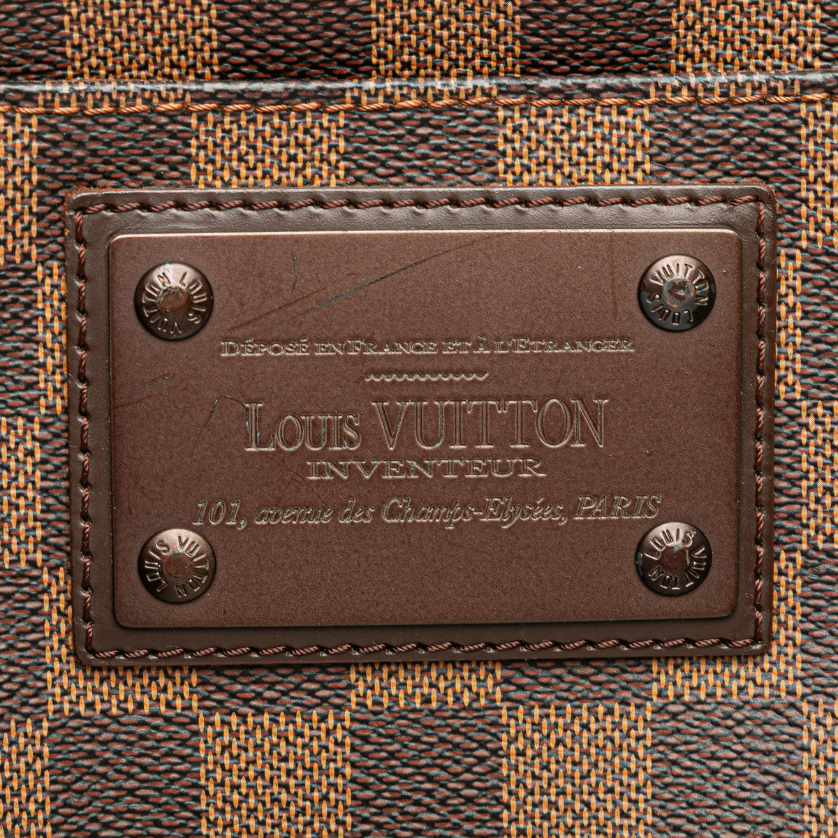 Louis Vuitton Damier Ebene Brooklyn Pochette